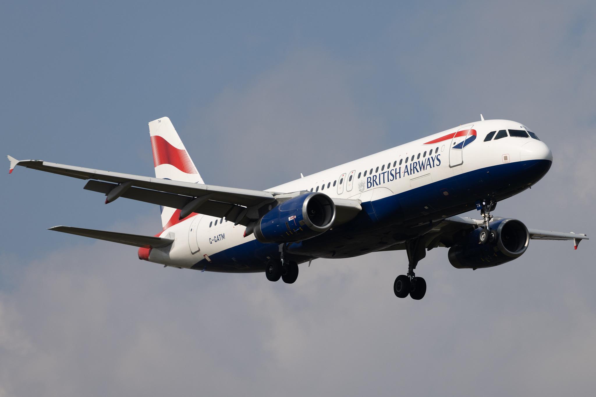 London Heathrow: British Airways (BA / BAW) | Airbus A320-232 A320 | G-GATM | MSN 1892