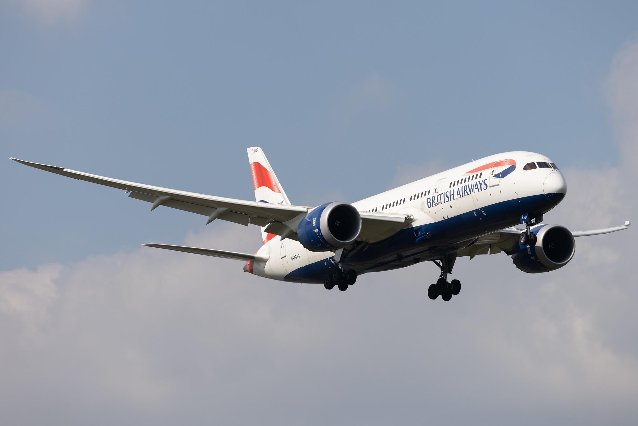 London Heathrow: British Airways (BA / BAW) | Boeing 787-8 Dreamliner B788 | G-ZBJC | MSN 38611