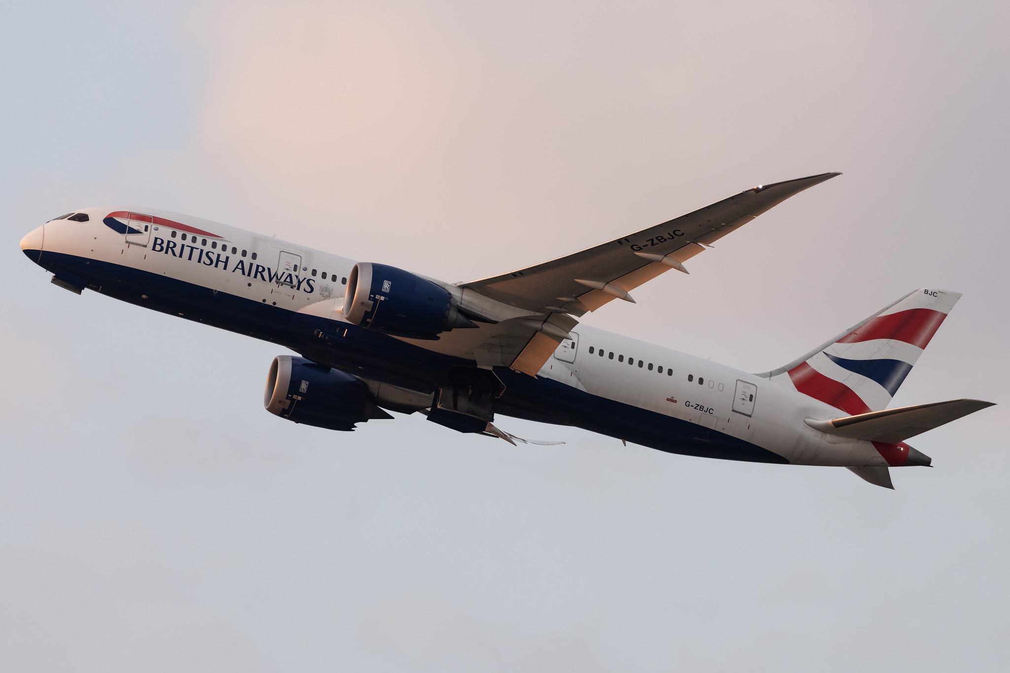 London Heathrow: British Airways (BA / BAW) | Boeing 787-8 Dreamliner B788 | G-ZBJC | MSN 38611