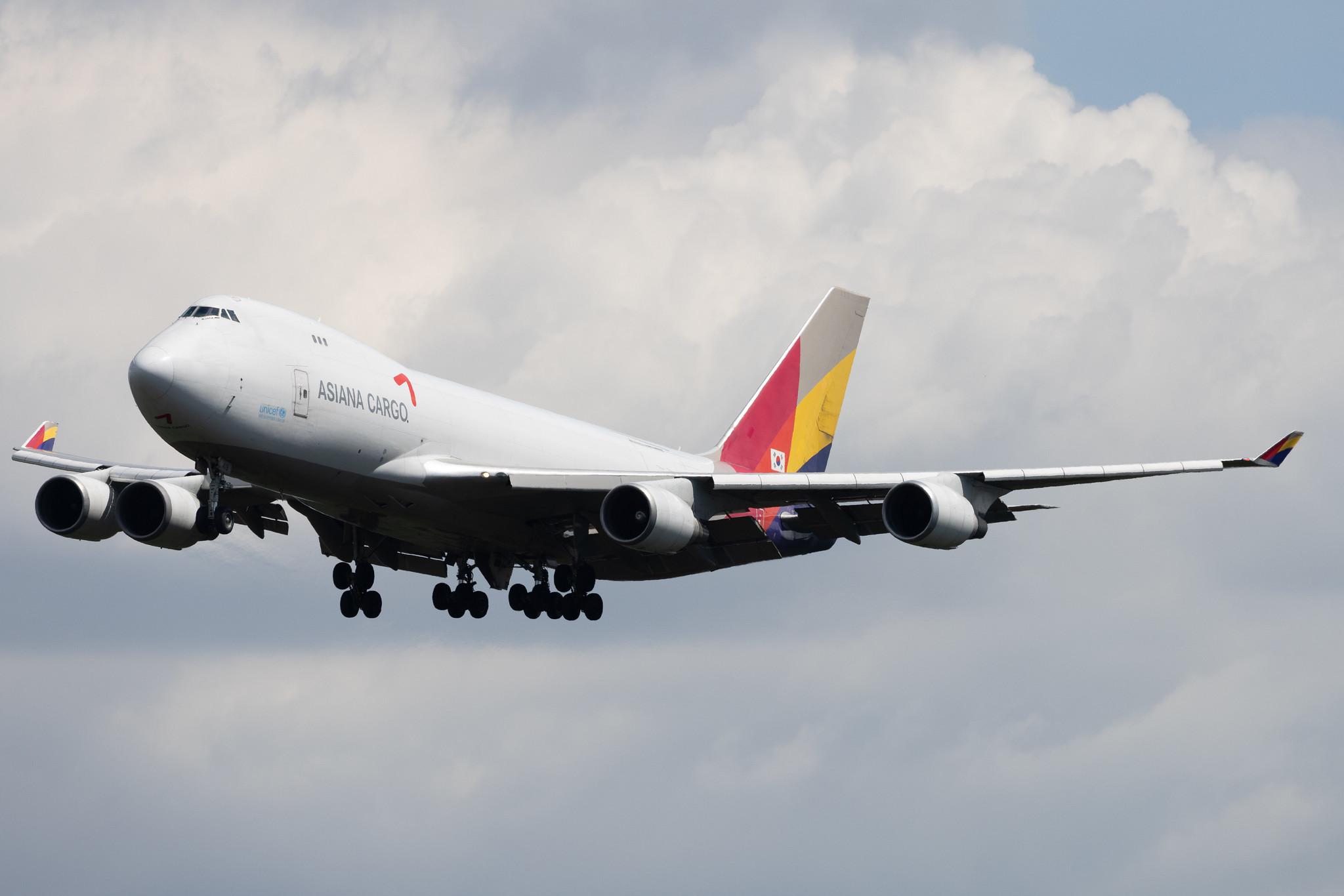 Frankfurt Airport: Asiana Cargo (OZ / AAR) | Operator: Asiana Airlines |  Boeing 747-48EF(SCD) B744 | HL7419 | MSN 25781