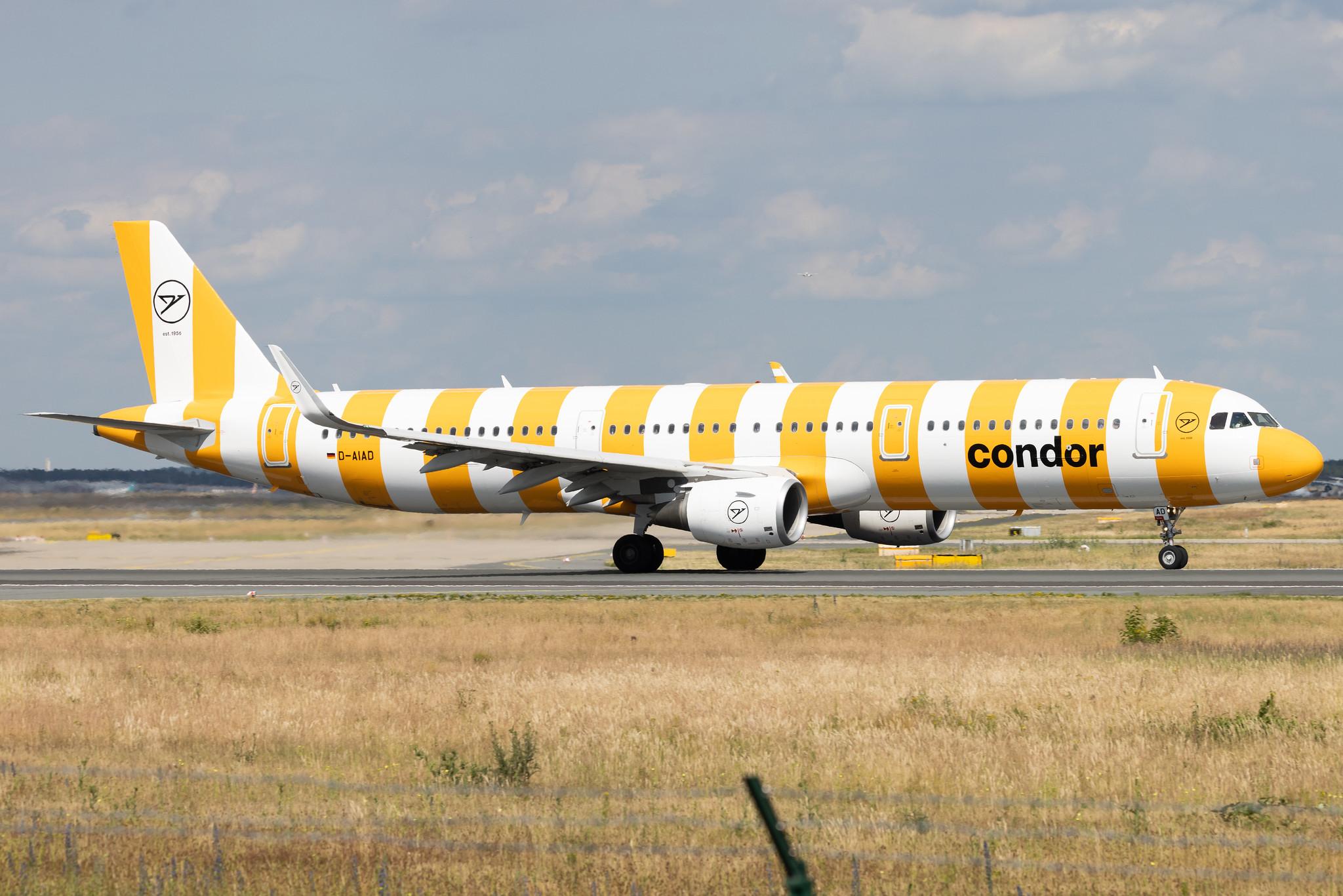 Frankfurt Airport: Condor (DE / CFG) | Airbus A321-211 A321 | D-AIAD | MSN 6053