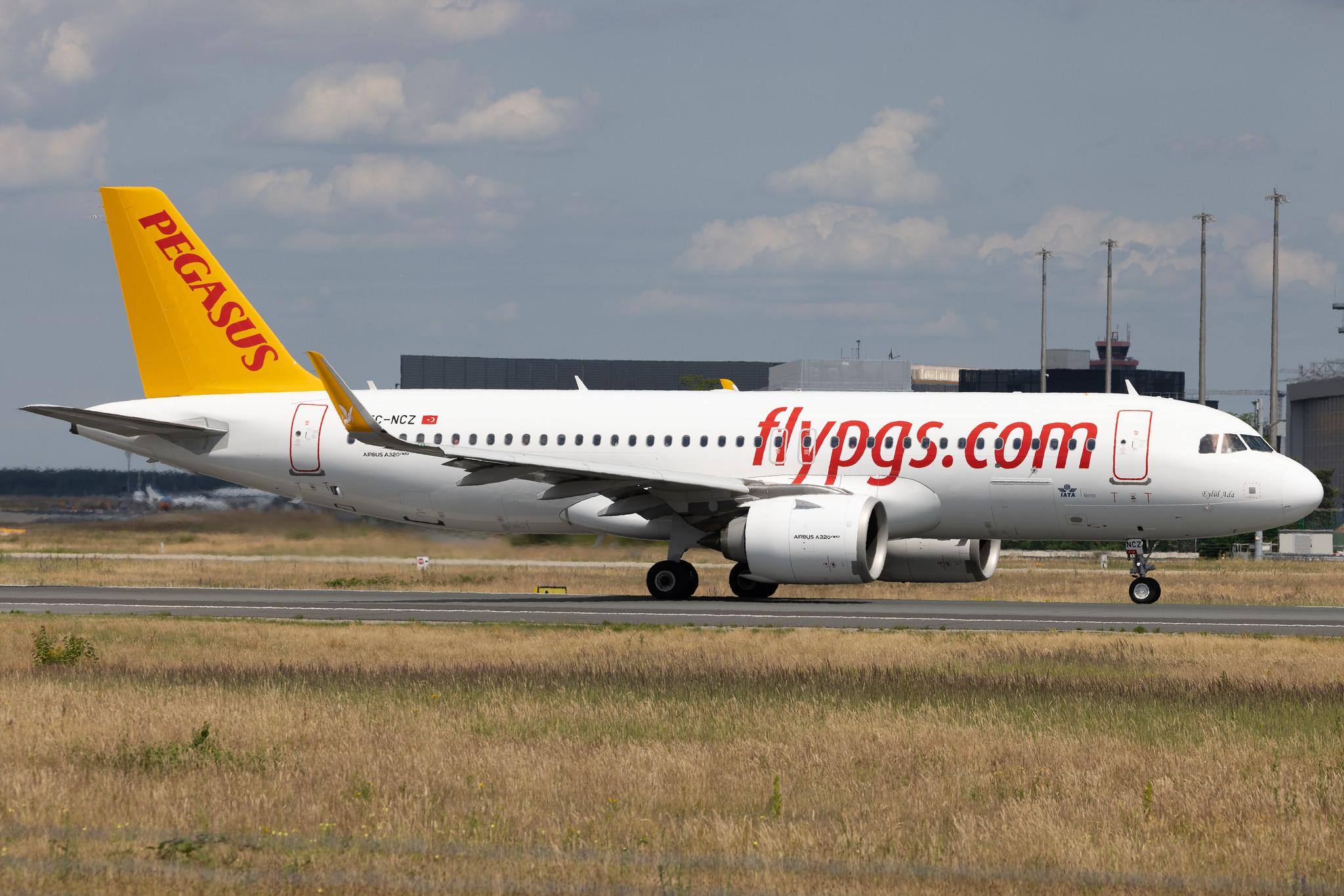 Frankfurt Airport: Pegasus (PC / PGT) | Operator: Pegasus Airlines | Airbus A320-251N A20N | TC-NCZ | MSN 10527