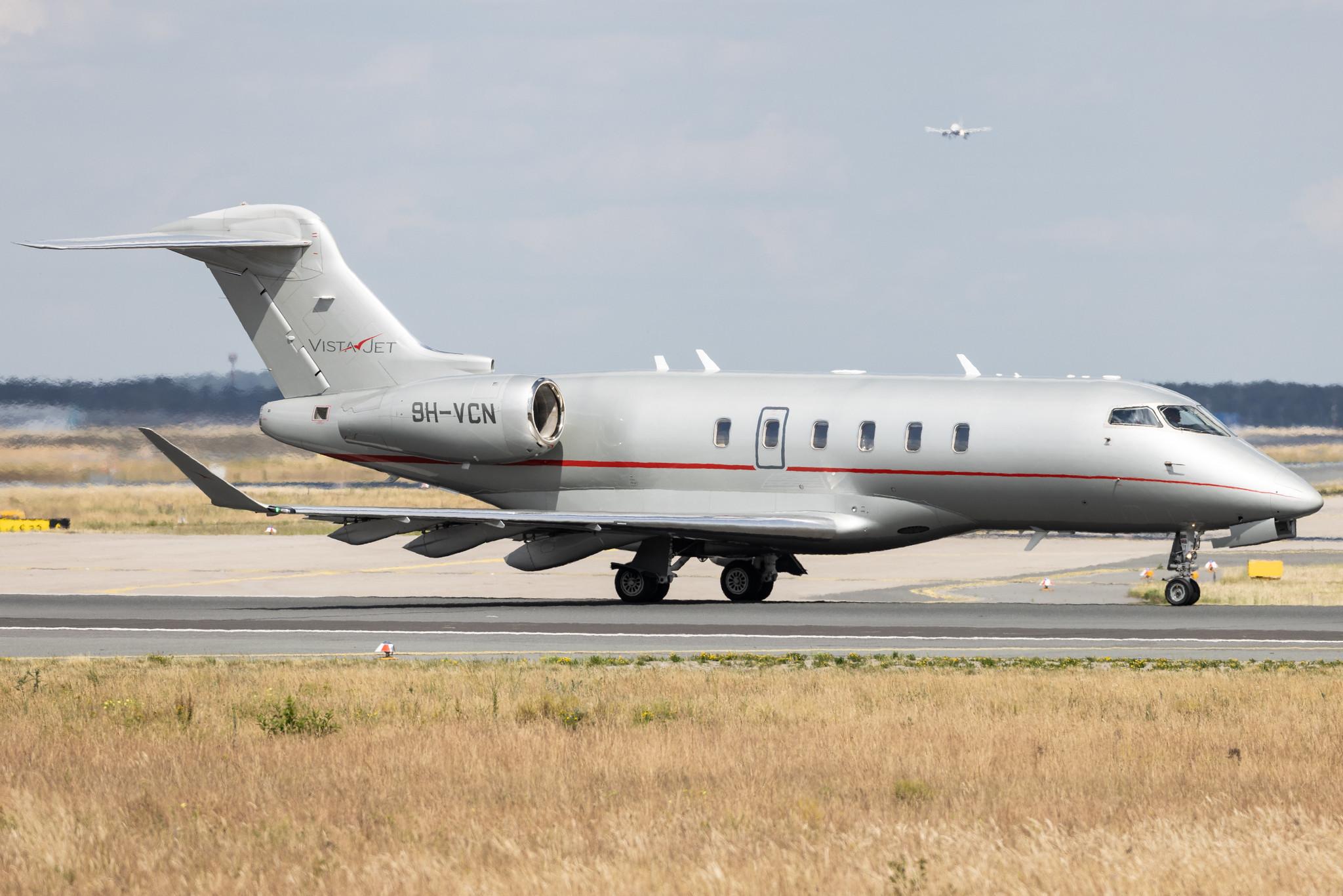 Frankfurt Airport: VistaJet Malta (/ VJT) | Operator: VistaJet | Bombardier Challenger 350 CL35 | 9H-VCN | MSN 20628