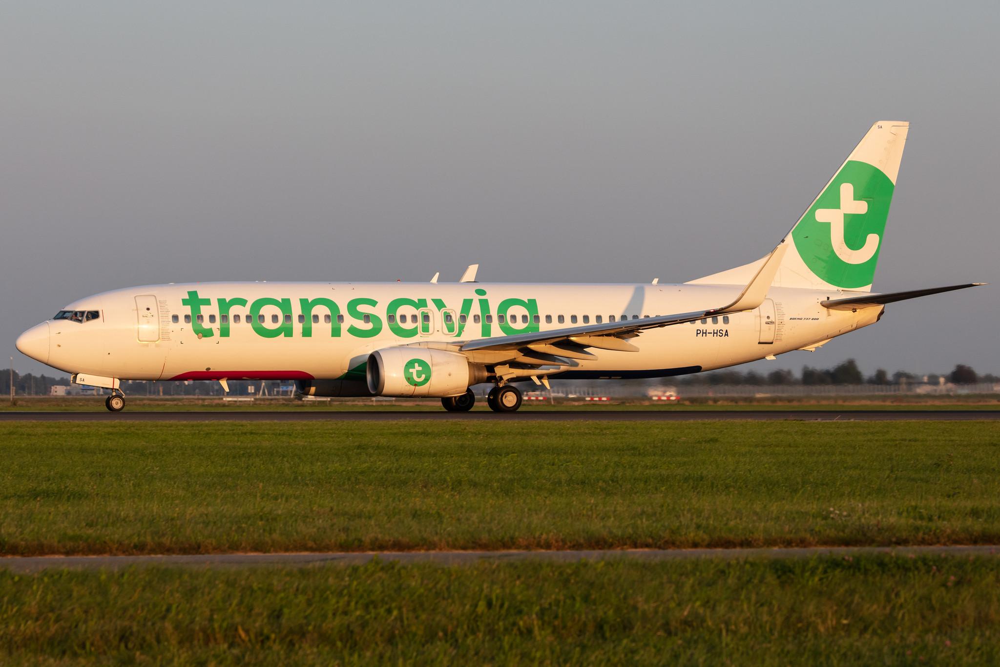 Amsterdam Schiphol: Transavia (HV / TRA) |  Boeing 737-8K2 B738 | PH-HSA | MSN 34171