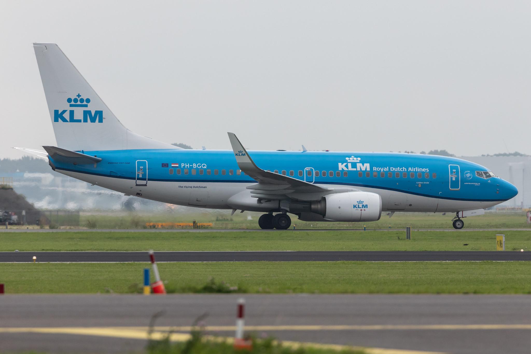 Amsterdam Schiphol: KLM (KL / KLM) |  Boeing 737-7K2 B737 | PH-BGQ | MSN 39256