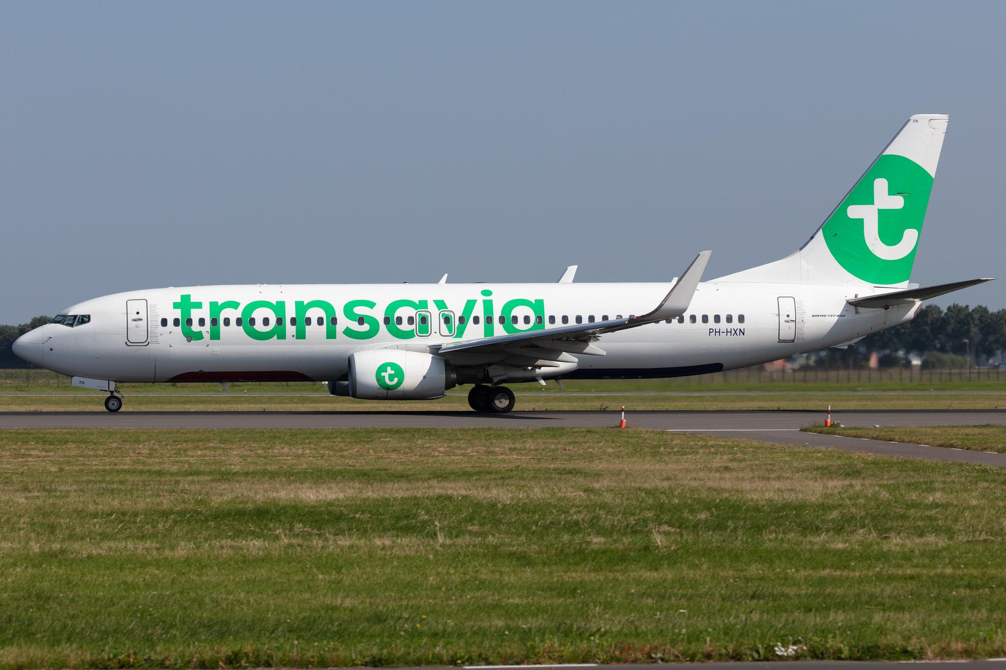Amsterdam Schiphol: Transavia (HV / TRA) |  Boeing 737-8K2 B738 | PH-HXN | MSN 63623