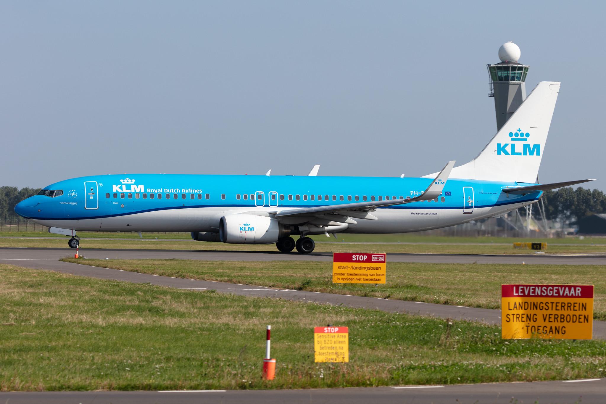Amsterdam Schiphol: KLM (KL / KLM) |  Boeing 737-8K2 B738 | PH-BXM | MSN 30355