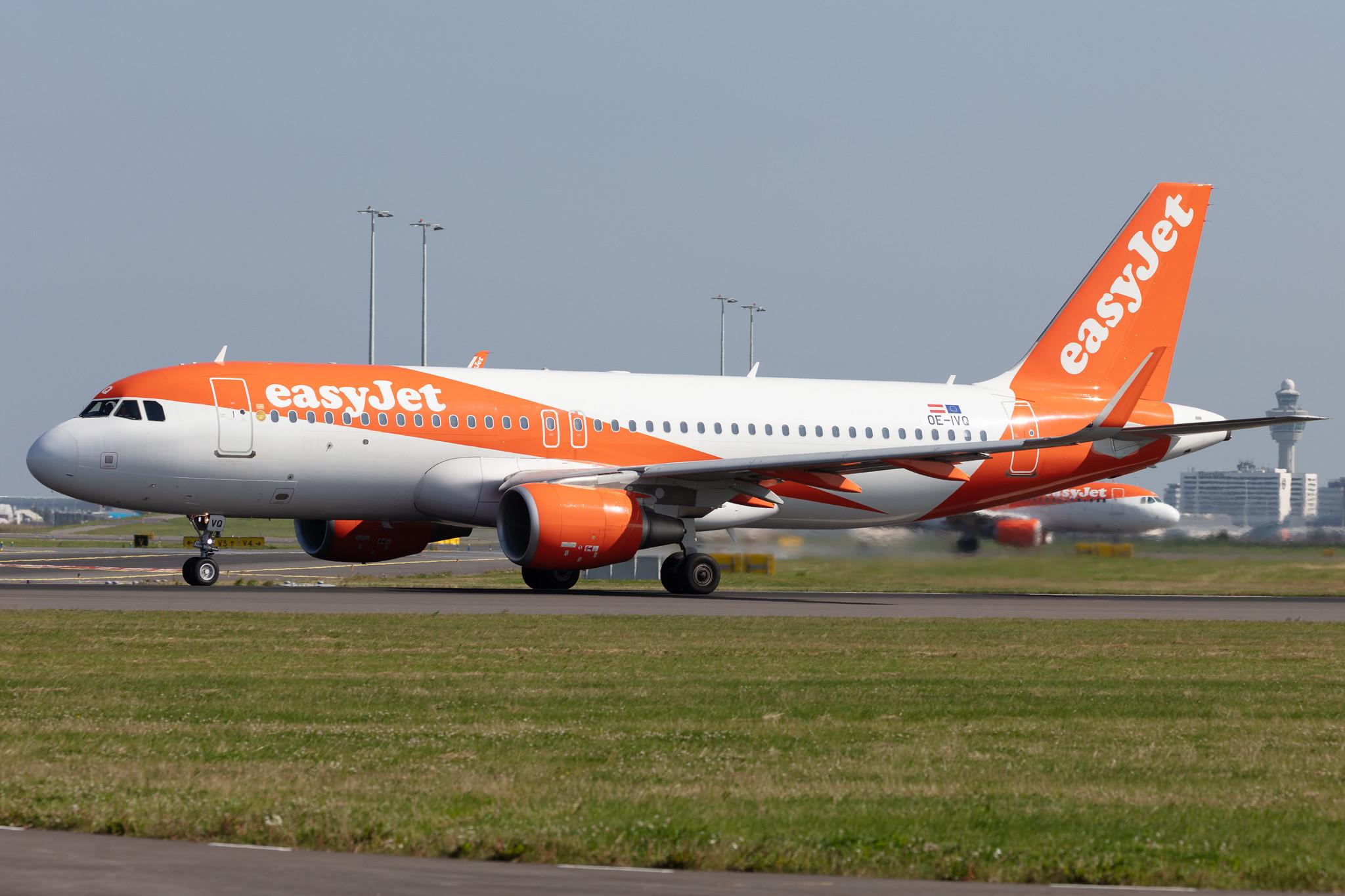 Amsterdam Schiphol: easyJet (U2 / EZY) | Operator: easyJet Europe |  Airbus A320-214 A320 | OE-IVQ | MSN 7228
