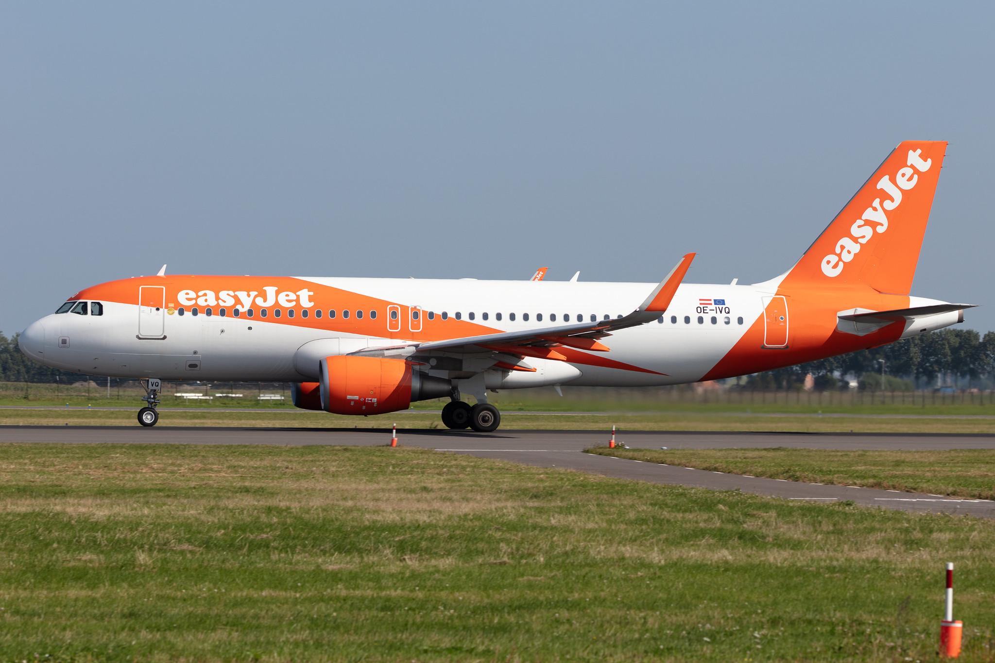 Amsterdam Schiphol: easyJet (U2 / EZY) | Operator: easyJet Europe |  Airbus A320-214 A320 | OE-IVQ | MSN 7228