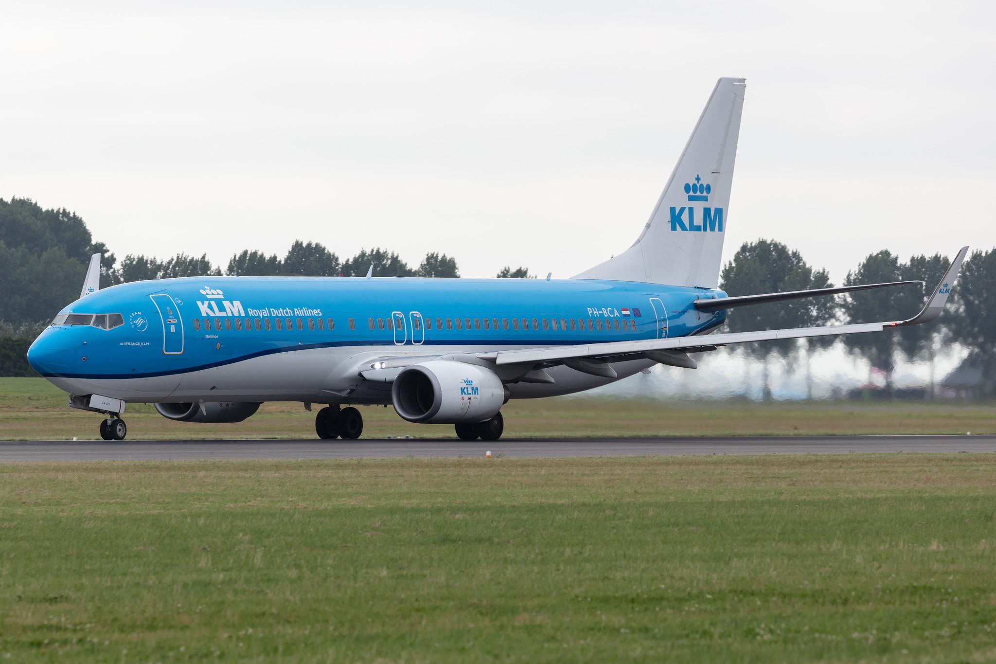 Amsterdam Schiphol: KLM (KL / KLM) |  Boeing 737-8K2 B738 | PH-BCA | MSN 37820