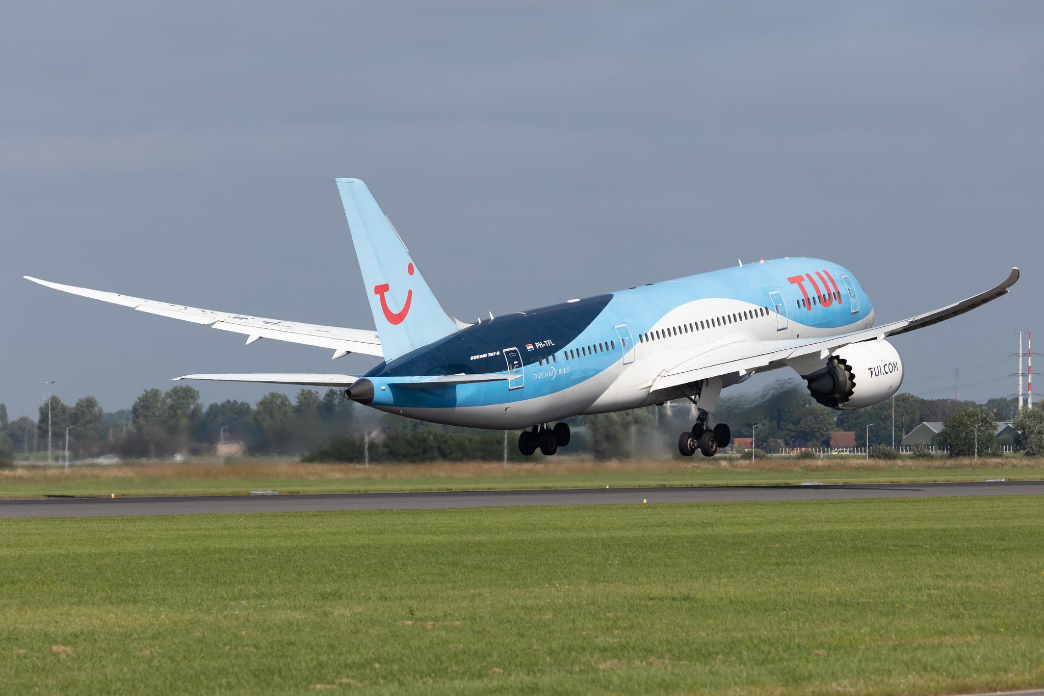 Amsterdam Schiphol: TUI (X3 / TUI) | Operator: TUI fly Netherlands |  Boeing 787-8 Dreamliner B788 | PH-TFL | MSN 37228