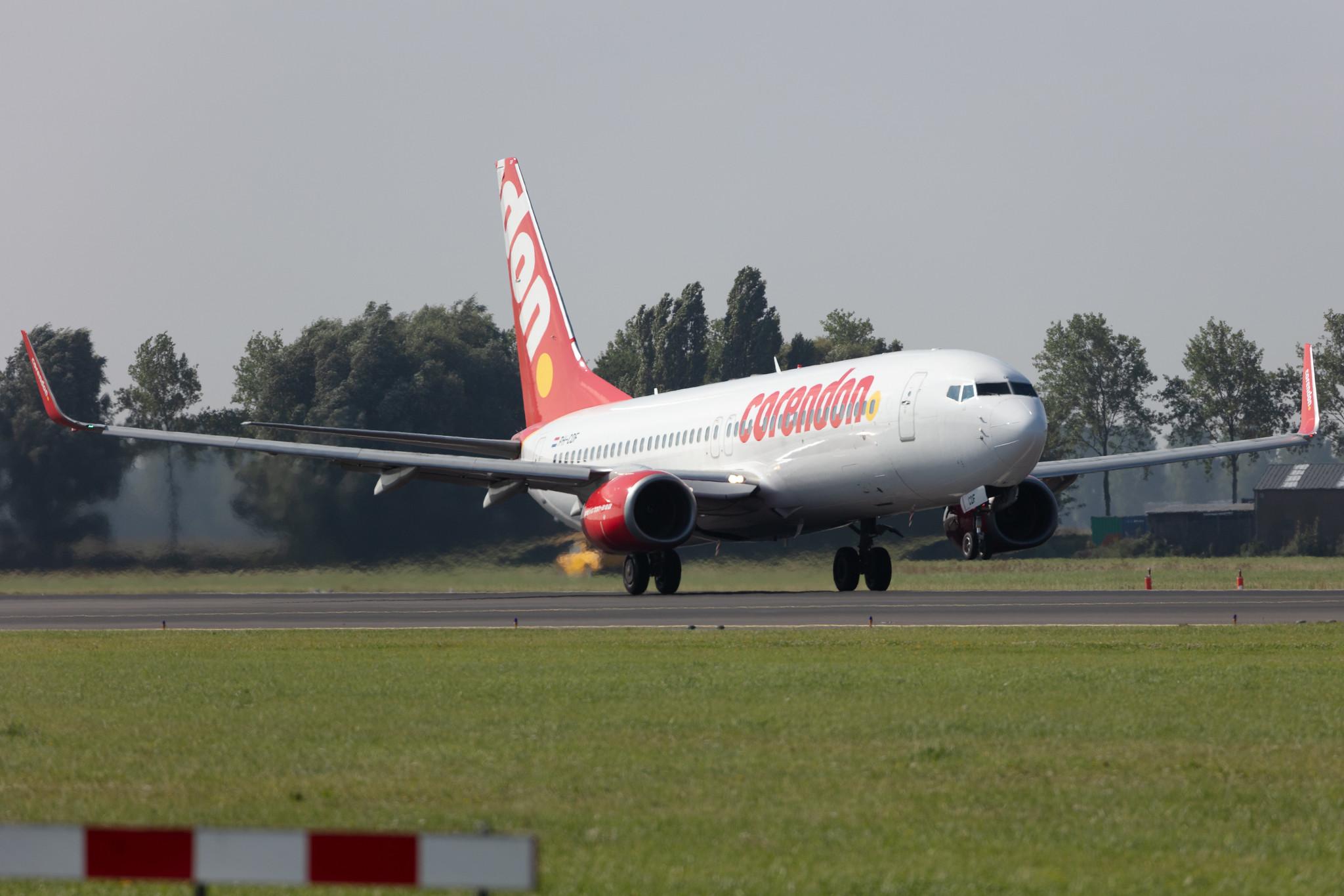 Amsterdam Schiphol: Corendon Airlines (XC / CAI) | Operator: Corendon Dutch Airlines |  Boeing 737-804 B738 | PH-CDF | MSN 28227