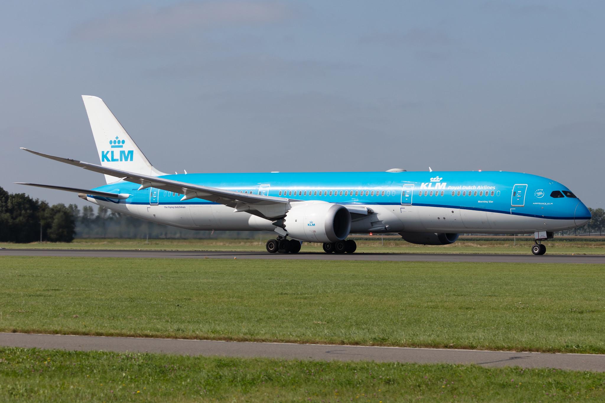 Amsterdam Schiphol: KLM (KL / KLM) |  Boeing 787-9 Dreamliner B789 | PH-BHN | MSN 42491