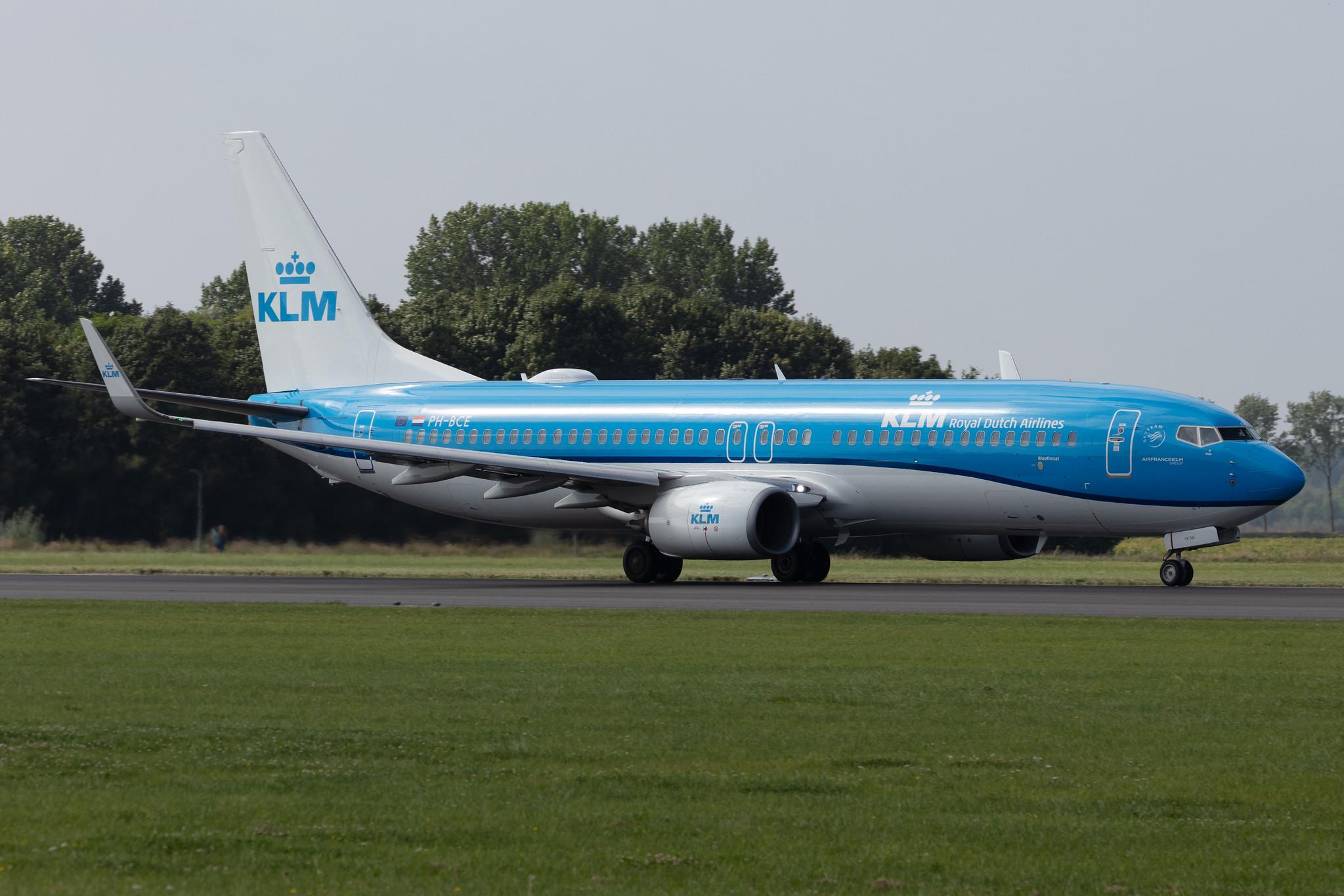 Amsterdam Schiphol: KLM (KL / KLM) |  Boeing 737-8K2 B738 | PH-BCE | MSN 42151
