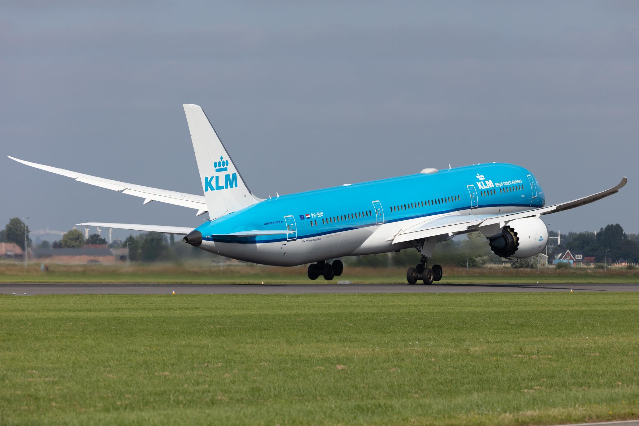 Amsterdam Schiphol: KLM (KL / KLM) |  Boeing 787-9 Dreamliner B789 | PH-BHP | MSN 42506