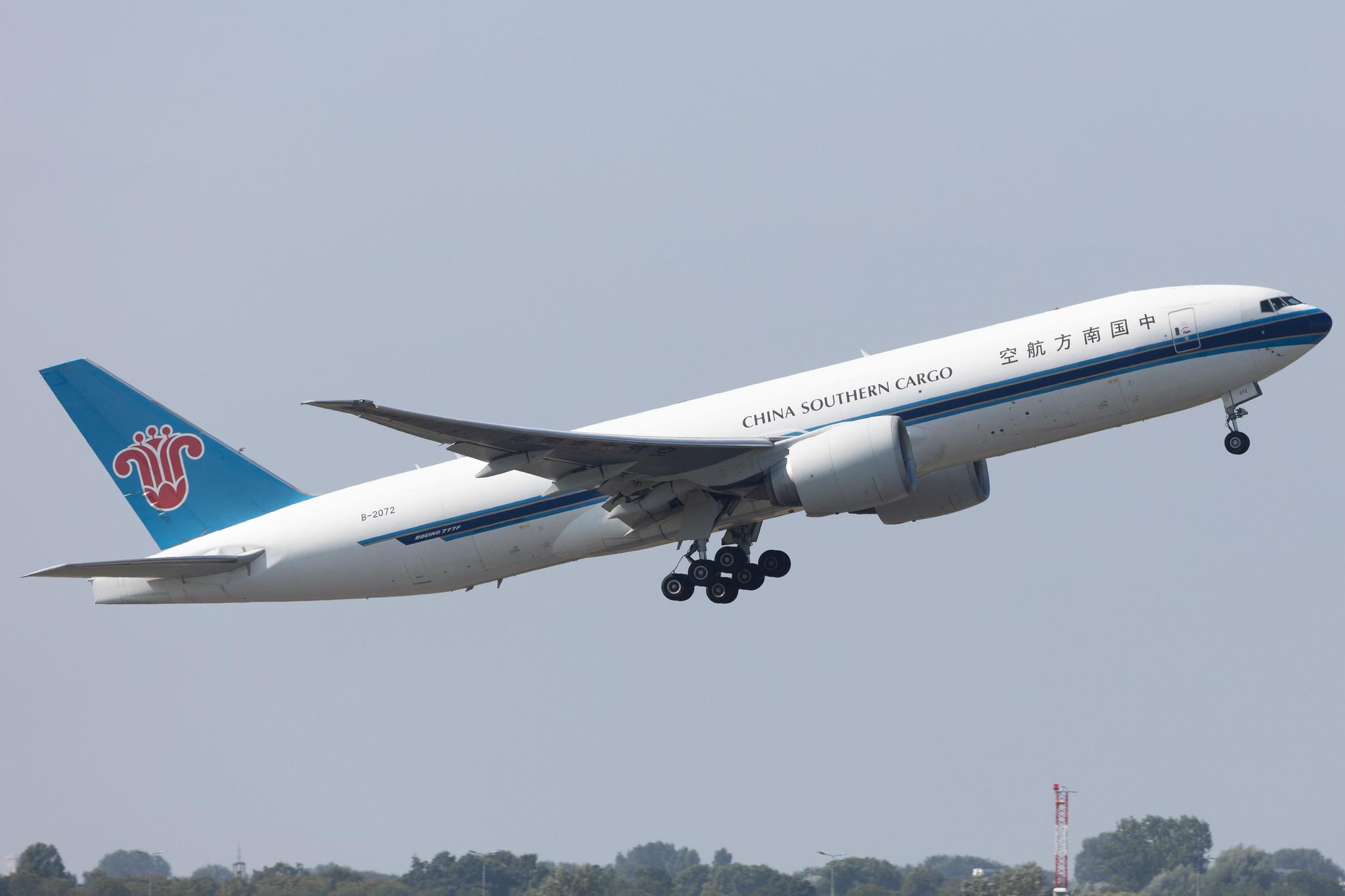 Amsterdam Schiphol: China Southern Cargo (CZ / CSN) | Operator: China Southern Airlines |  Boeing 777-F1B B77L | B-2072 | MSN 37310
