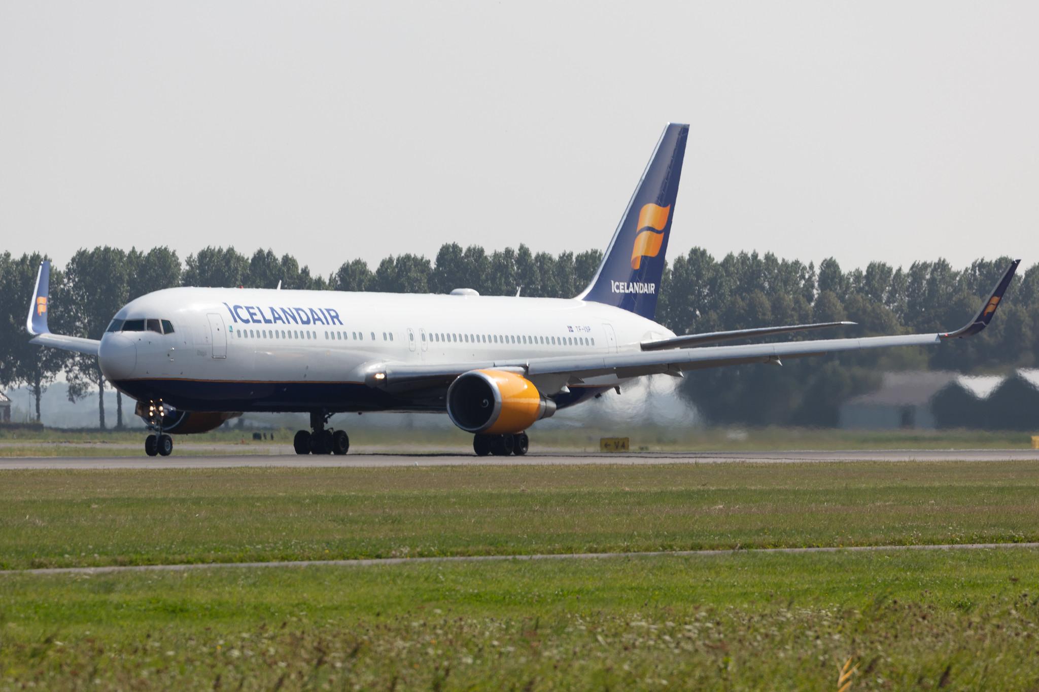 Amsterdam Schiphol: Icelandair (FI / ICE) |  Boeing 767-319(ER) B763 | TF-ISP | MSN 26971