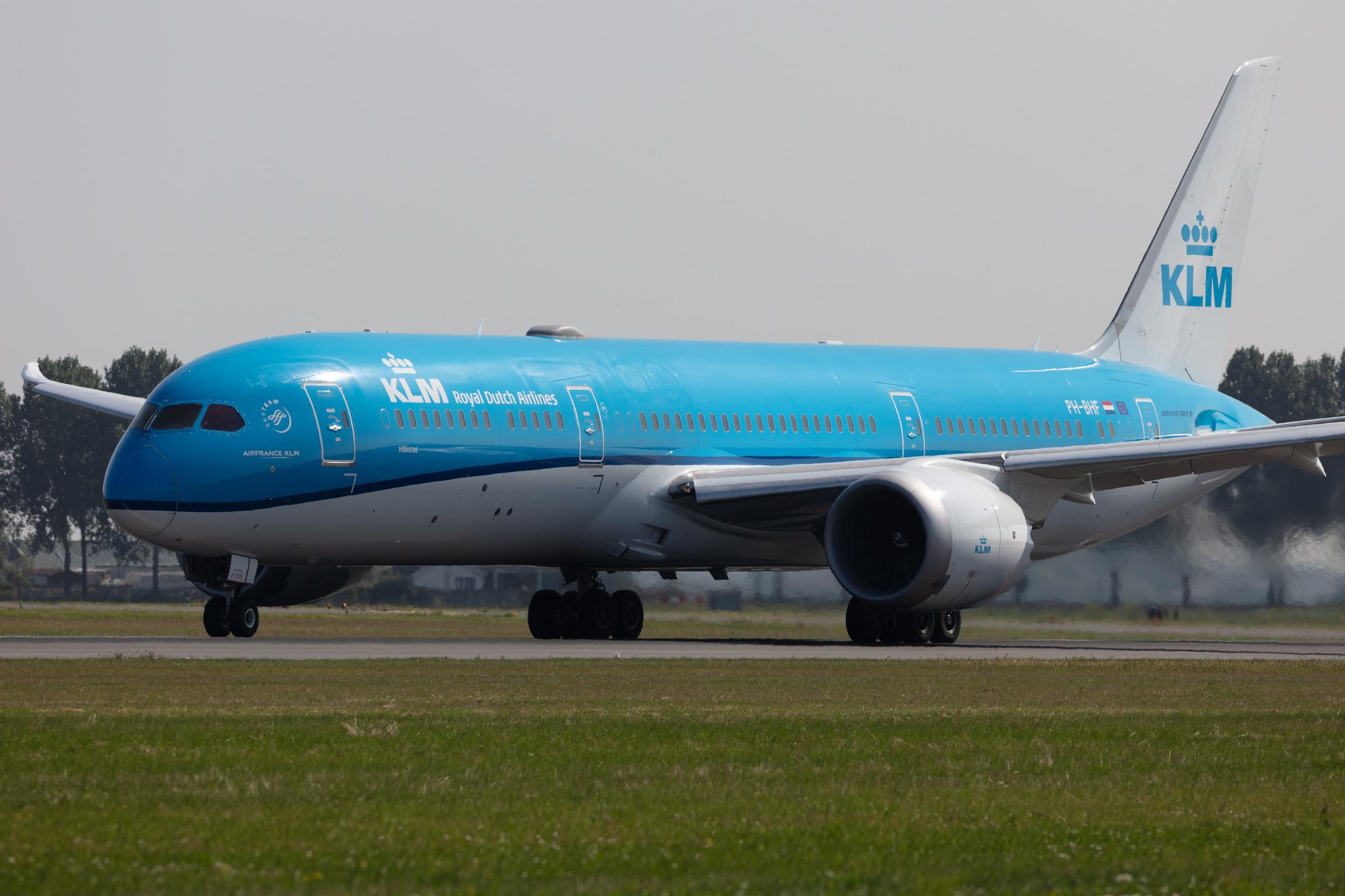 Amsterdam Schiphol: KLM (KL / KLM) |  Boeing 787-9 Dreamliner B789 | PH-BHF | MSN 42486