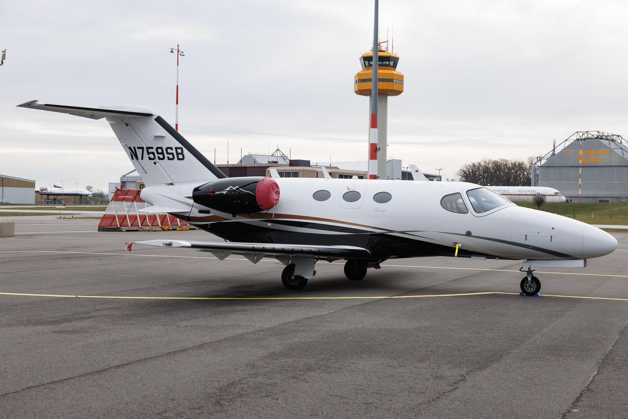 Hamburg Airport: Private owner | Cessna 510 Citation Mustang C510 | N759SB | MSN 510-0403