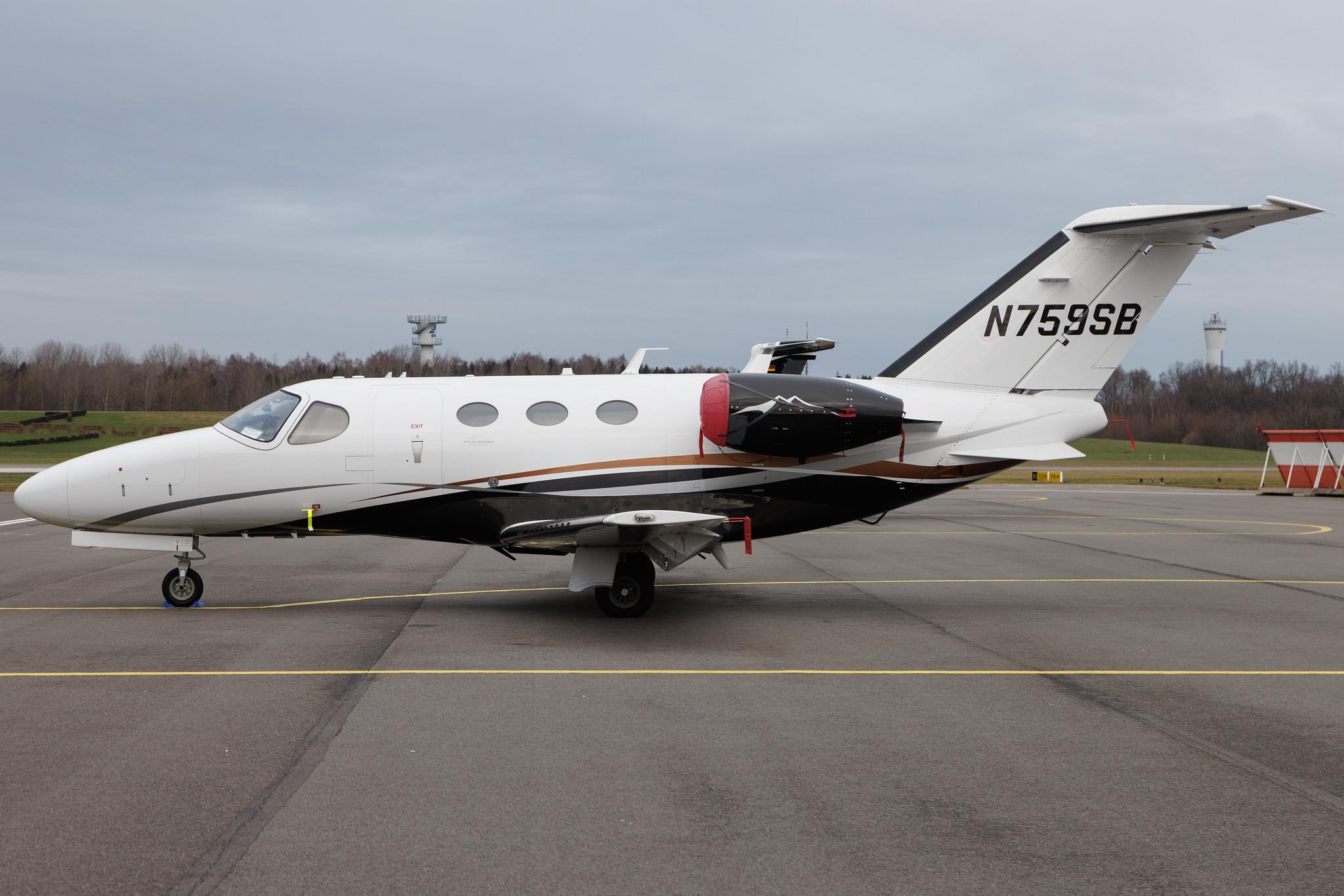 Hamburg Airport: Private owner | Cessna 510 Citation Mustang C510 | N759SB | MSN 510-0403