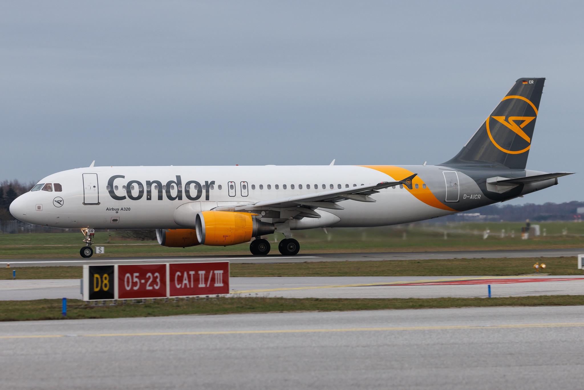 Hamburg Airport: Condor (DE / CFG) | Airbus A320-214 A320 | D-AICR | MSN 4463