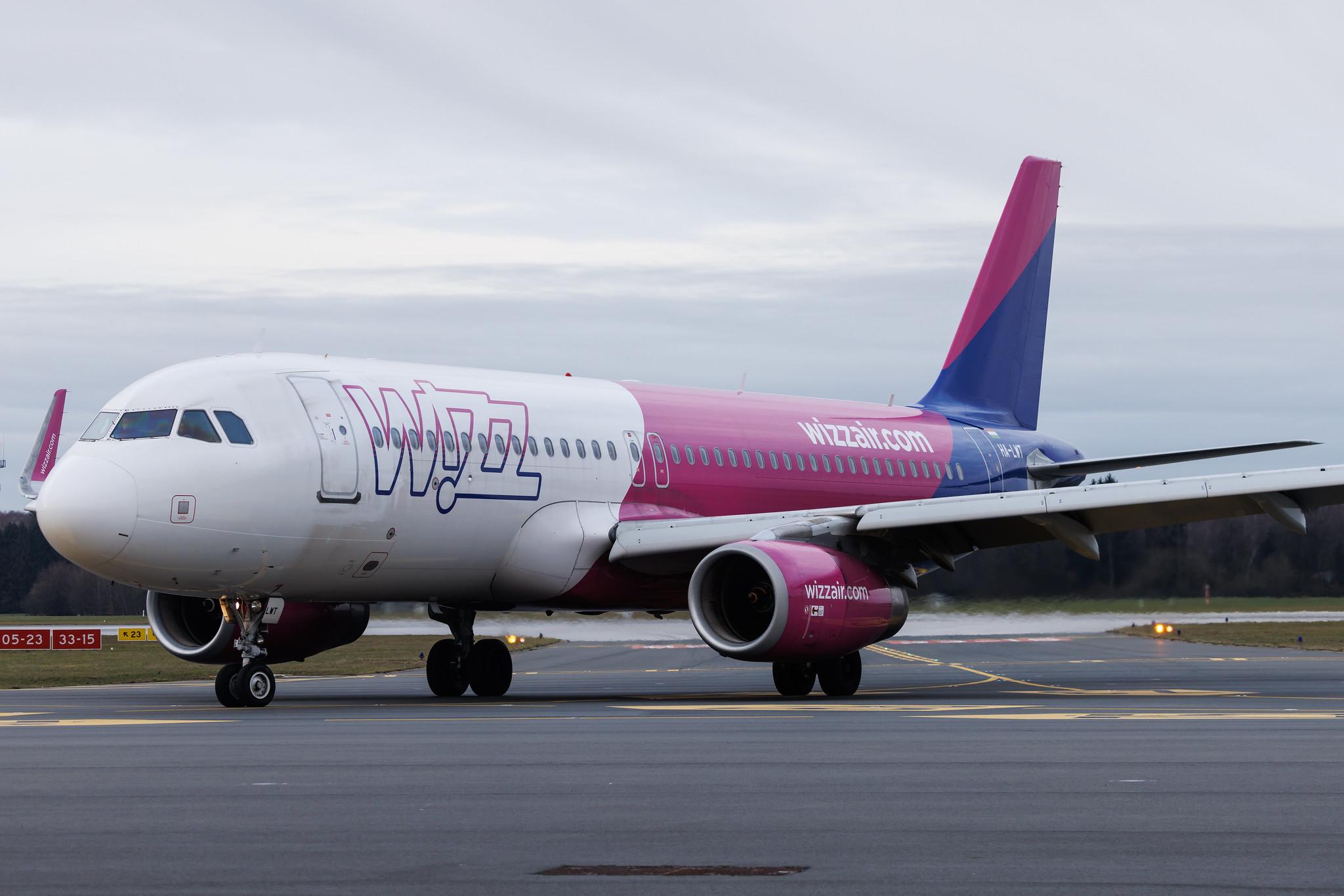Hamburg Airport: Wizz Air (W6 / WZZ) |  Airbus A320-232 A320 | HA-LWT | MSN 5615
