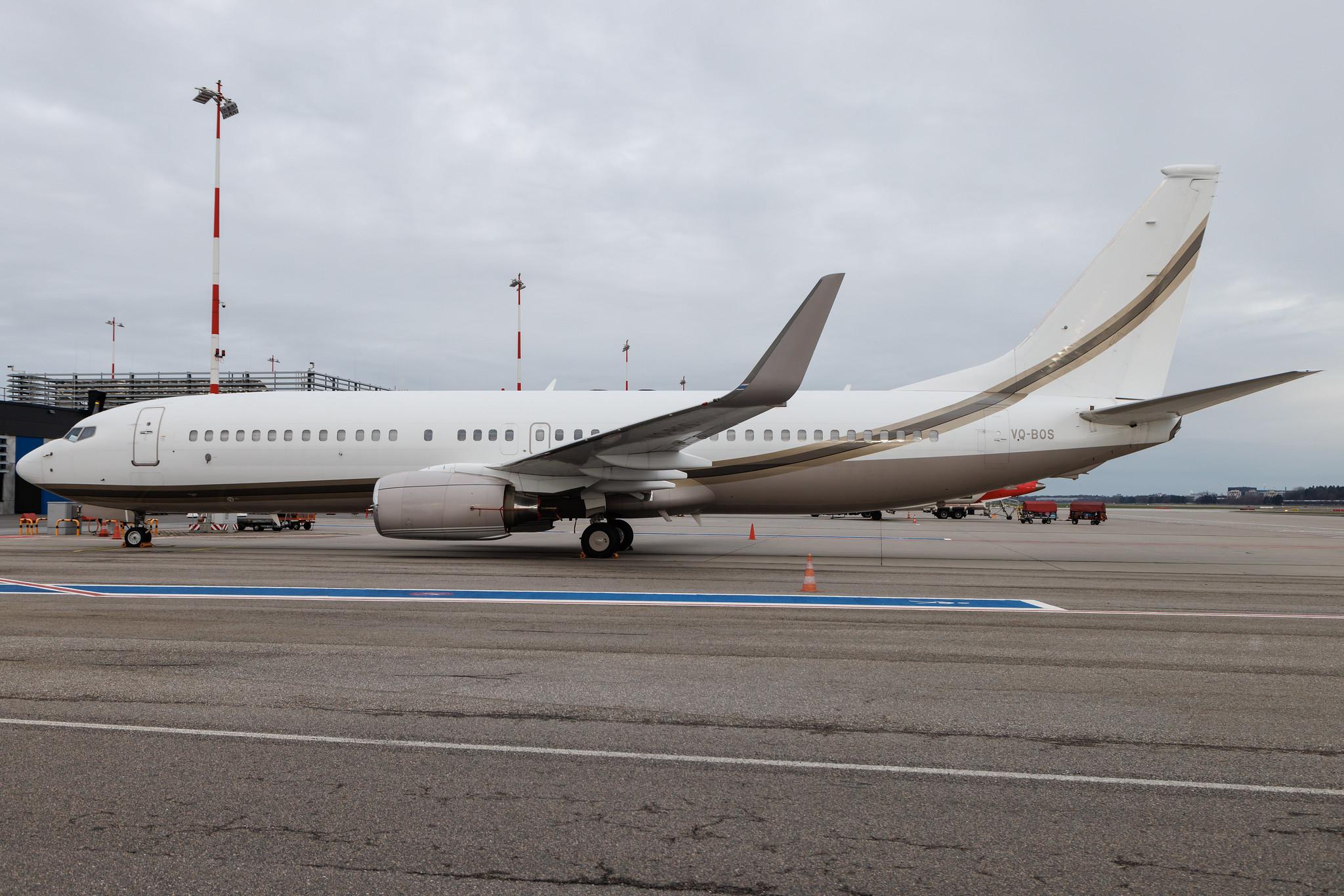 Hamburg Airport: Private owner | Boeing 737-8GQ(BBJ2) B738 | VQ-BOS | MSN 35792