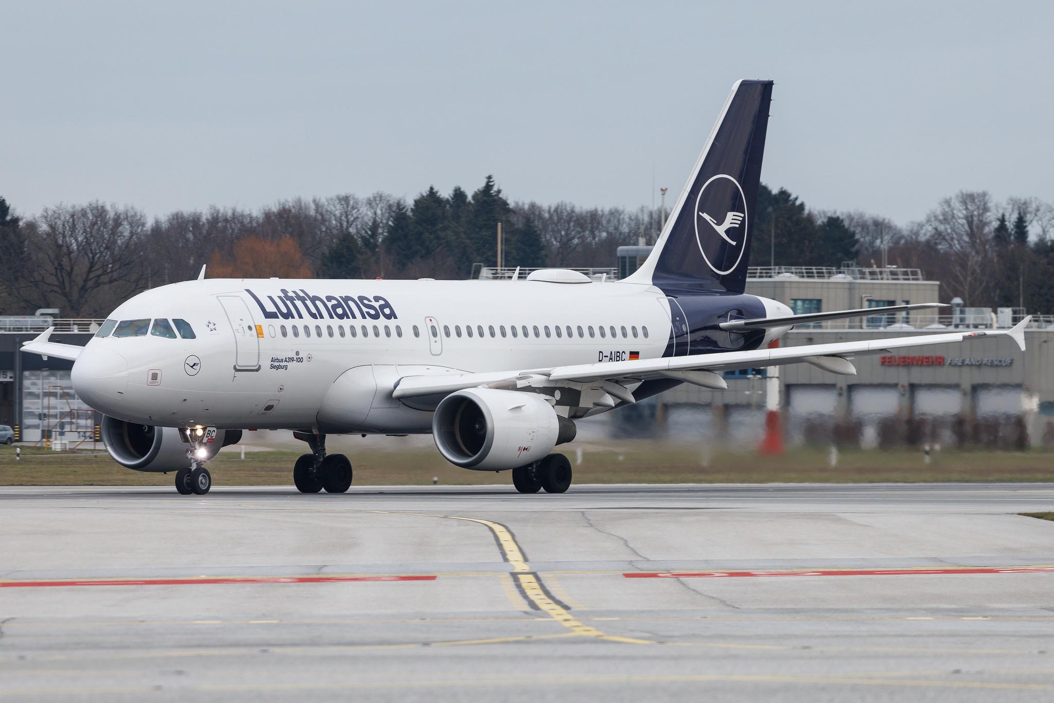 Hamburg Airport: Lufthansa (LH / DLH) | Airbus A319-112 A319 | D-AIBC | MSN 4332