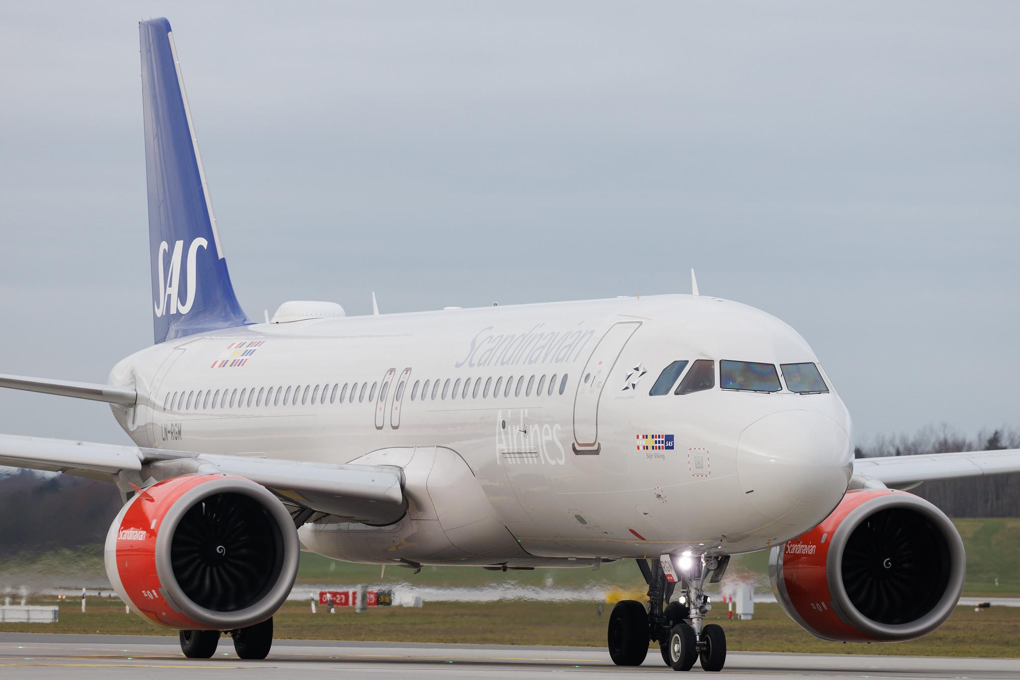 Hamburg Airport: SAS (SK / SAS) | Airbus A320-251N A20N | LN-RGM | MSN 7277