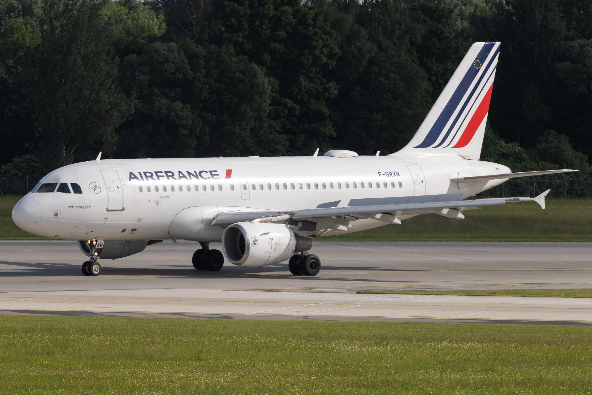 Munich Airport: Air France (AF / AFR) | Airbus A319-111 A319 | F-GRXM | MSN 2961