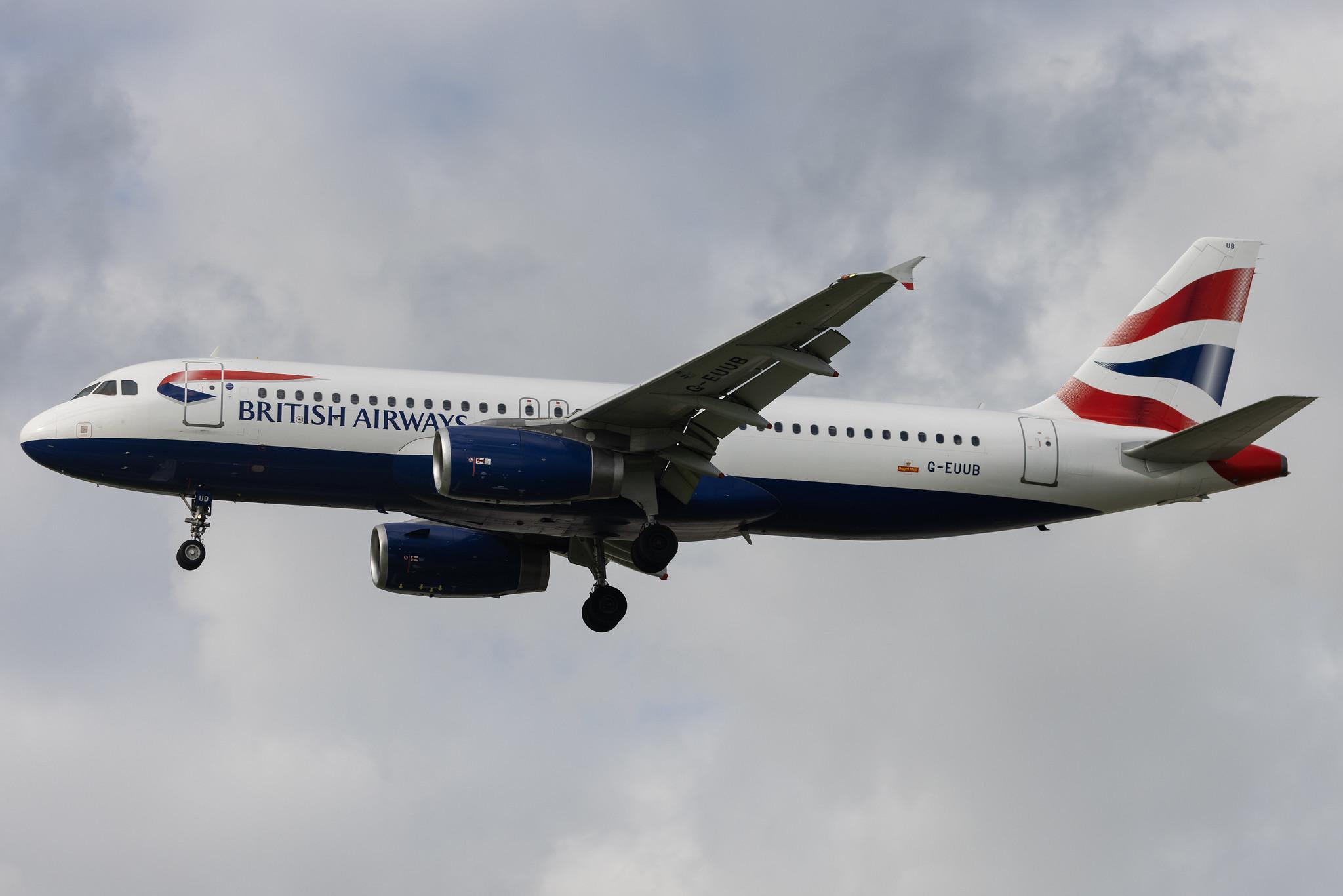 Aeroporto de Lisboa: British Airways (BA / BAW) | Airbus A320-232 A320 | G-EUUB | MSN 1689