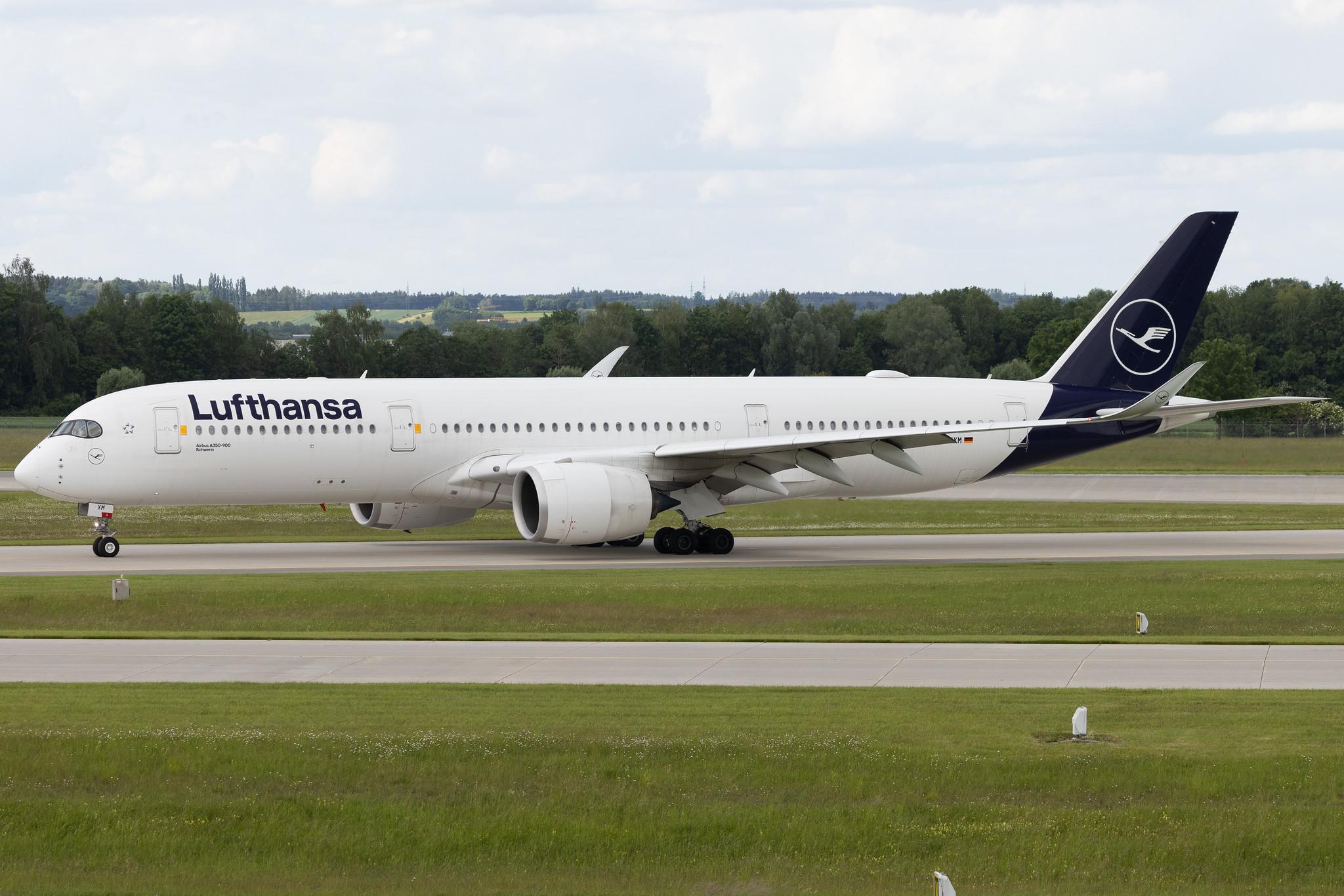 Munich Airport: Lufthansa (LH / DLH) | Airbus A350-941 A359 | D-AIXM | MSN 287