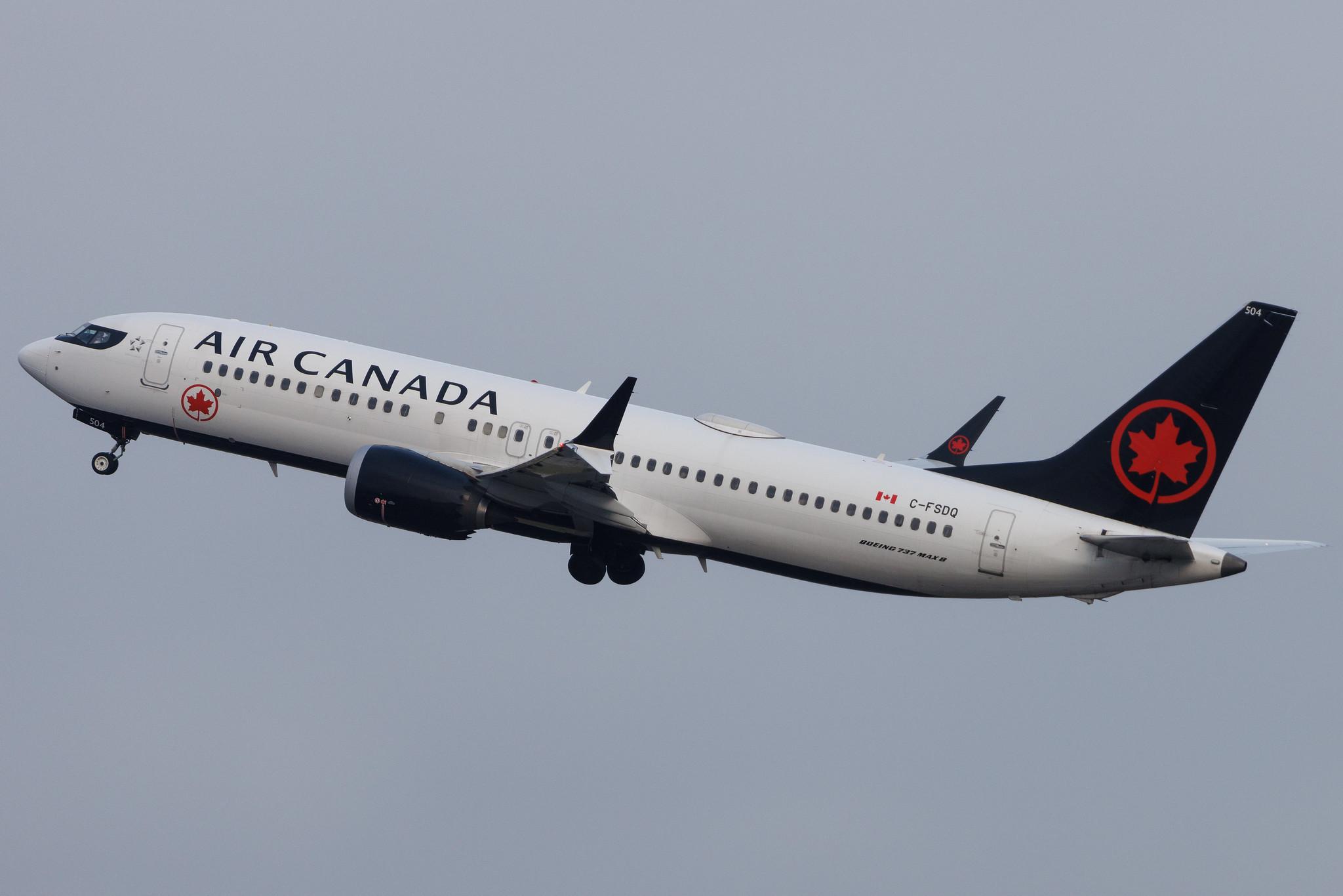 London Heathrow: Air Canada (AC / ACA) | Boeing 737 MAX 8 B38M | C-FSDQ | MSN 61209