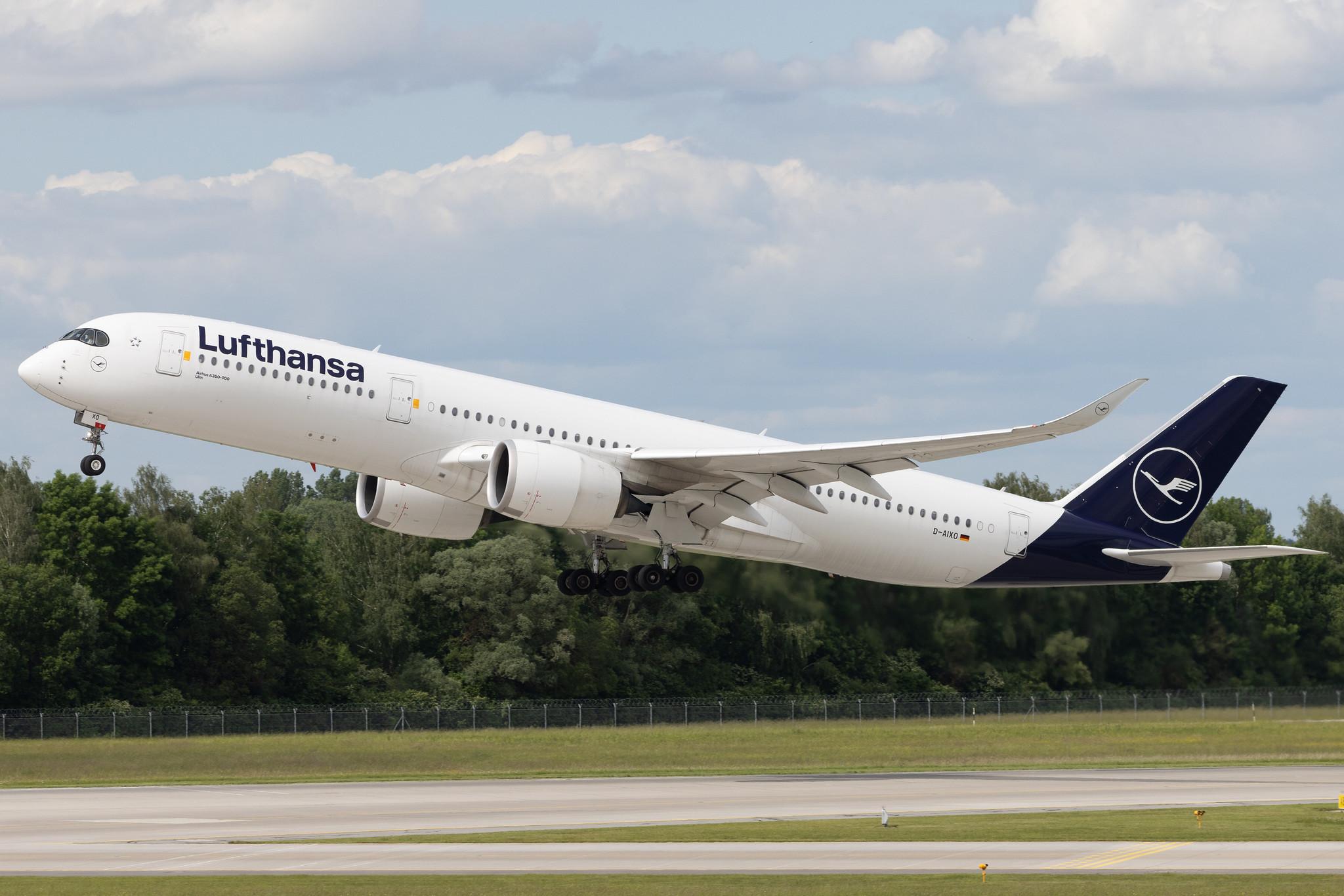 Munich Airport: Lufthansa (LH / DLH) | Airbus A350-941 A359 | D-AIXO | MSN 314