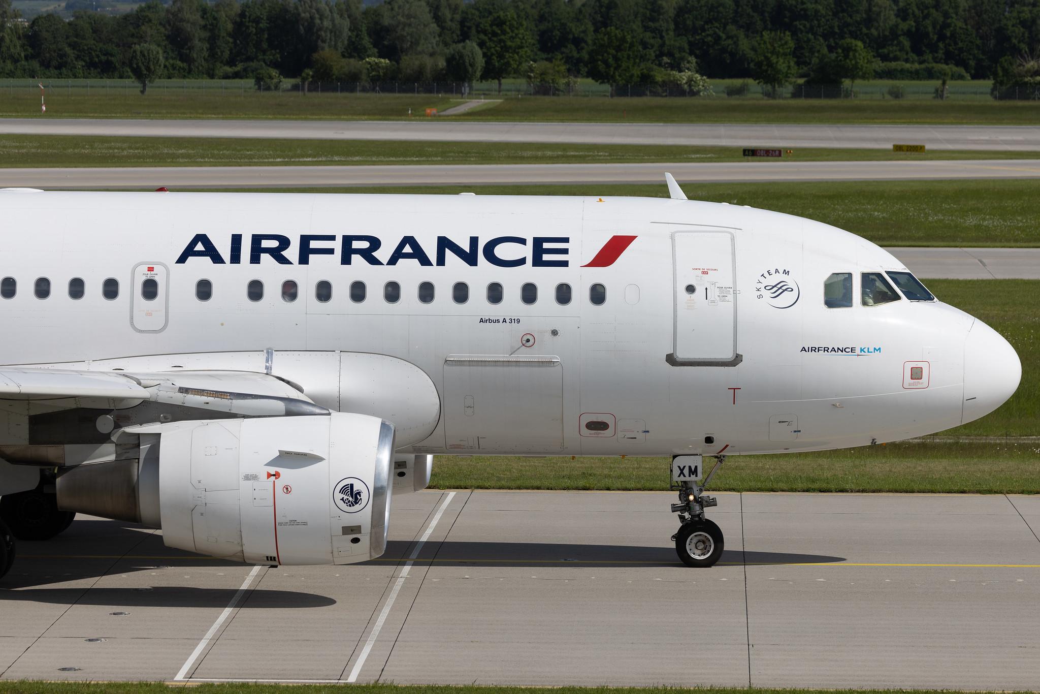 Munich Airport: Air France (AF / AFR) | Airbus A319-111 A319 | F-GRXM | MSN 2961