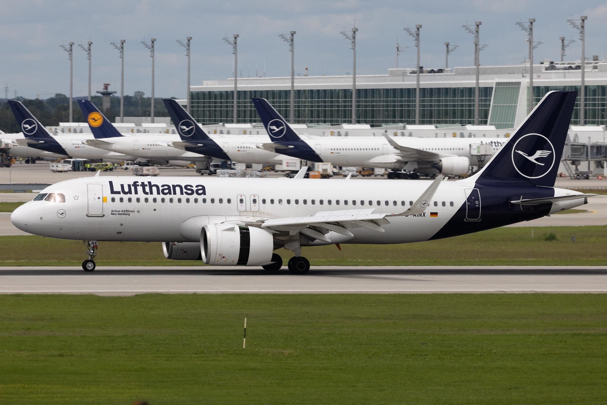Munich Airport: Lufthansa (LH / DLH) | Airbus A320-271N A20N | D-AINX | MSN 9251