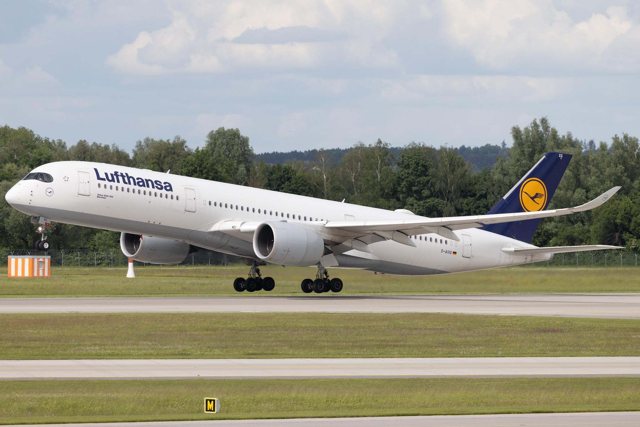 Munich Airport: Lufthansa (LH / DLH) | Airbus A350-941 A359 | D-AIXG | MSN 174