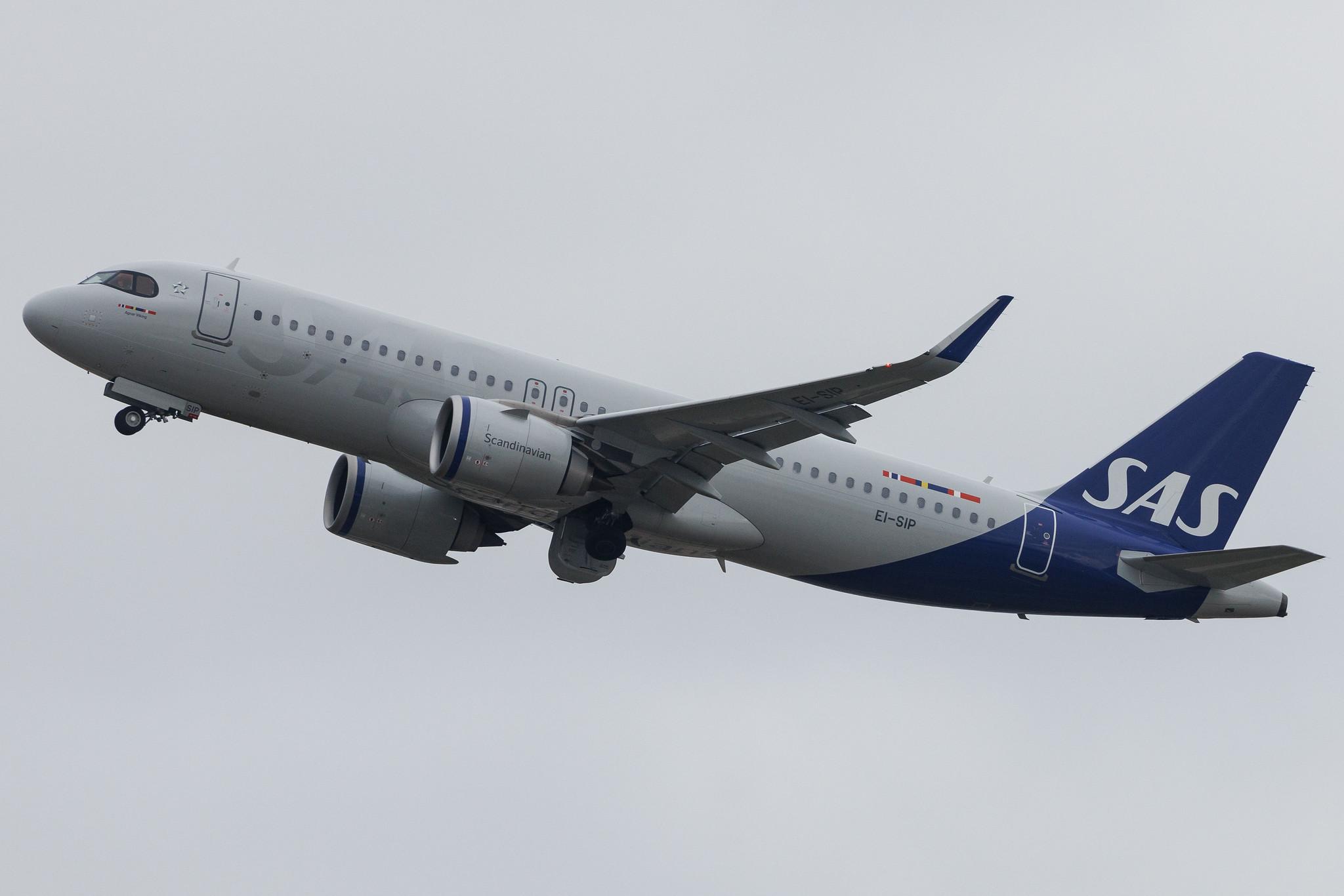 London Heathrow: SAS (SK / SAS) | Operator: SAS Connect | Airbus A320-251N A20N | EI-SIP | MSN 10923