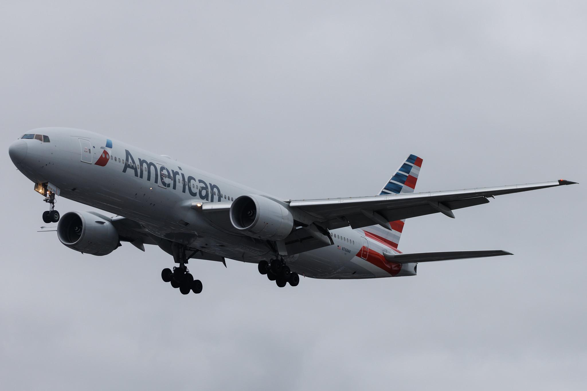 London Heathrow: American Airlines (AA / AAL) | Boeing 777-223(ER) B772 | N768AA | MSN 33540