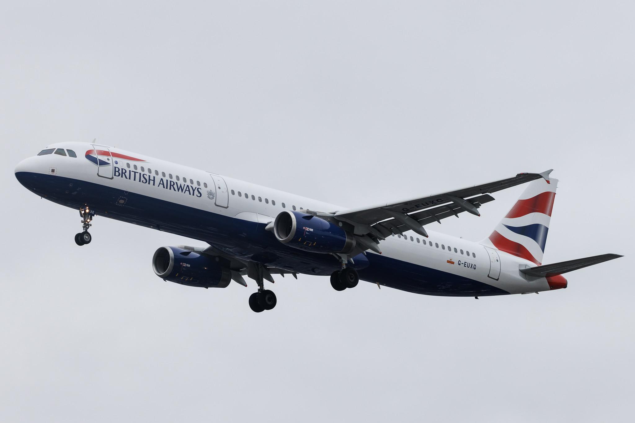 London Heathrow: British Airways (BA / BAW) | Airbus A321-231 A321 | G-EUXG | MSN 2351