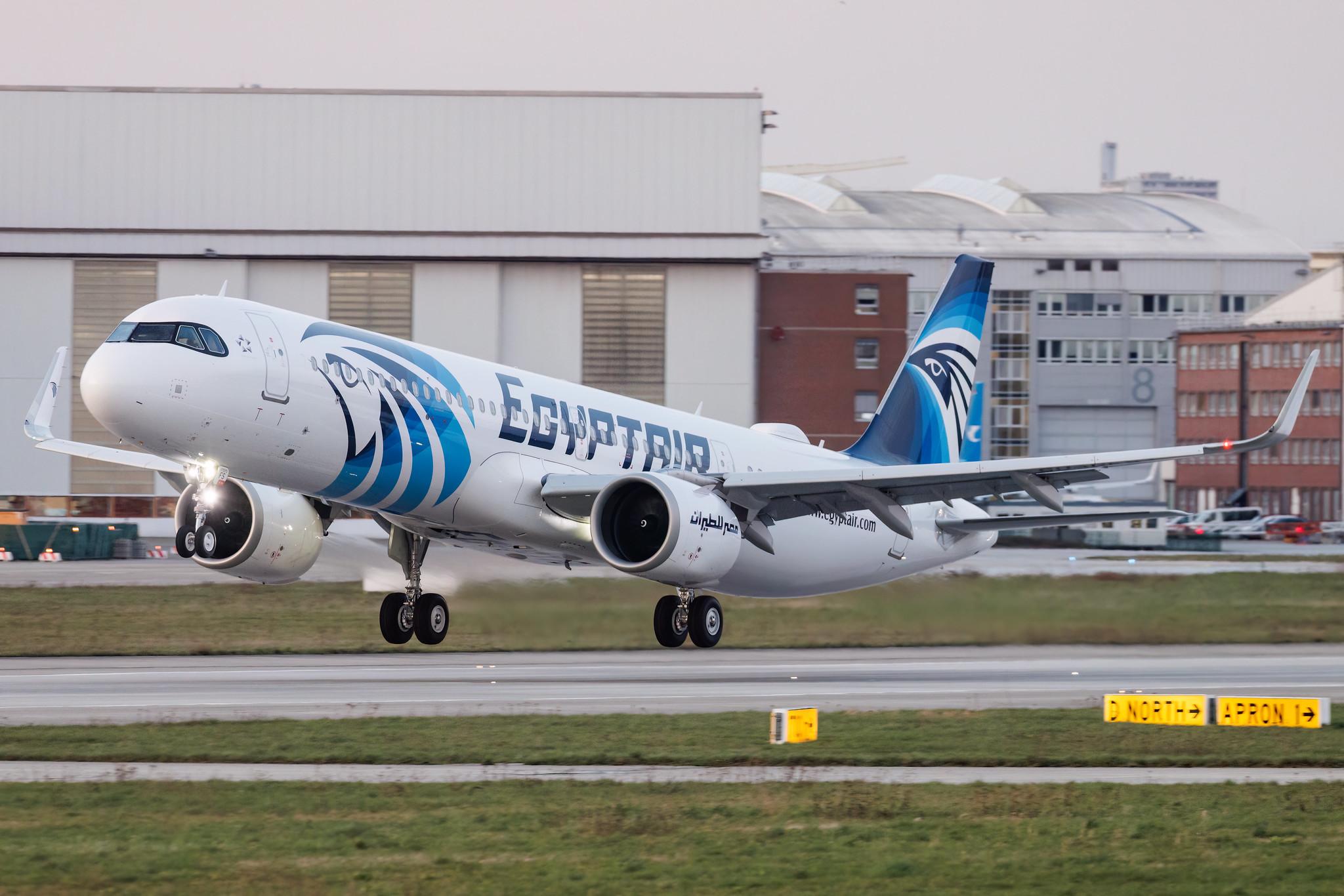 Hamburg Finkenwerder: EgyptAir (MS / MSR) | Airbus A321-251NX A21N | SU-GFS | MSN 11231