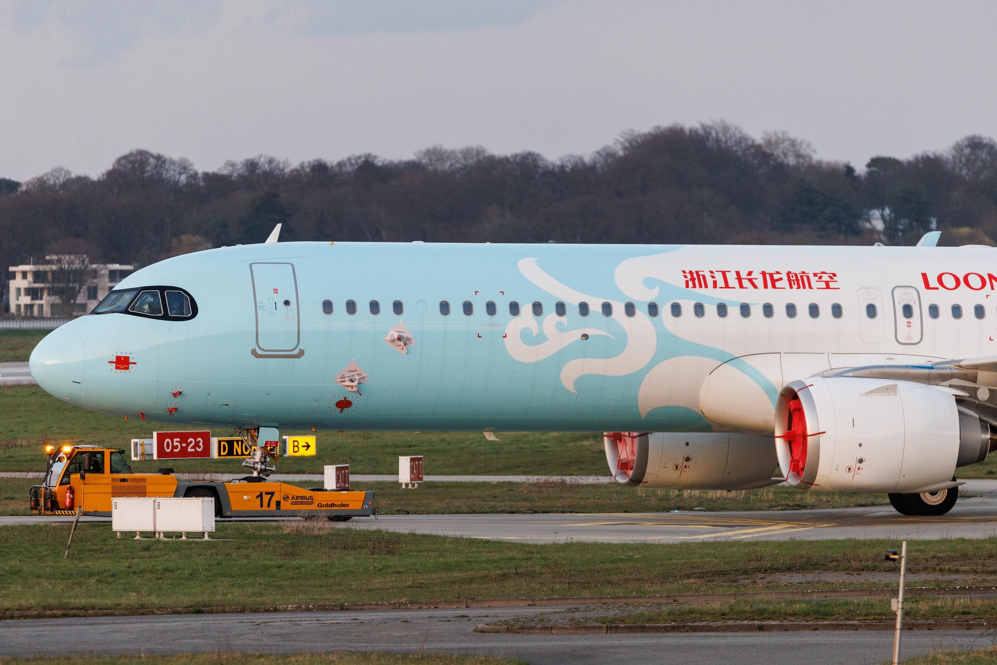Hamburg Finkenwerder: Loong Air (GJ / CDC) | Airbus A321-251NX A21N | D-AXXB | MSN 10905
