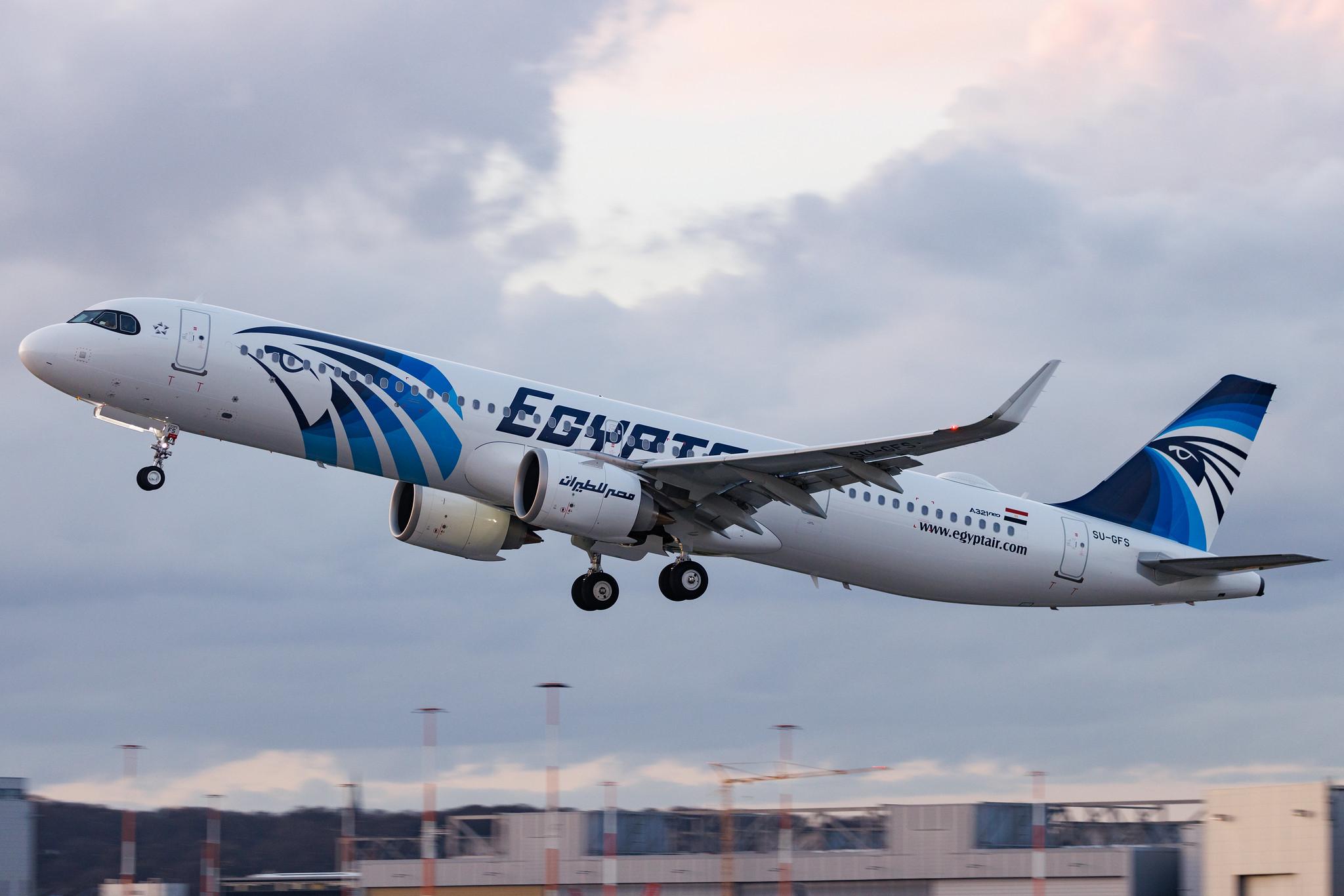 Hamburg Finkenwerder: EgyptAir (MS / MSR) | Airbus A321-251NX A21N | SU-GFS | MSN 11231