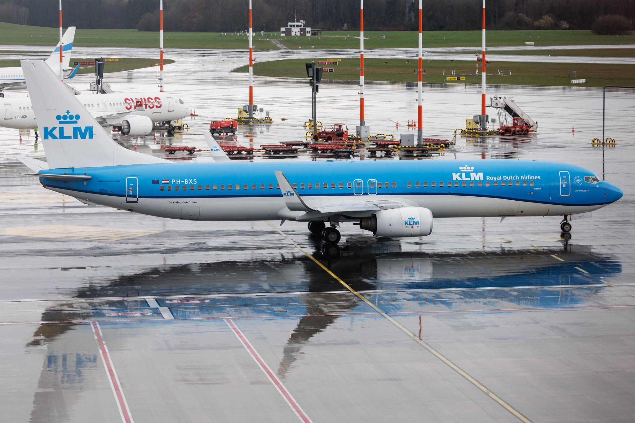Hamburg Airport: KLM (KL / KLM) |  Boeing 737-9K2 B739 | PH-BXS | MSN 29602