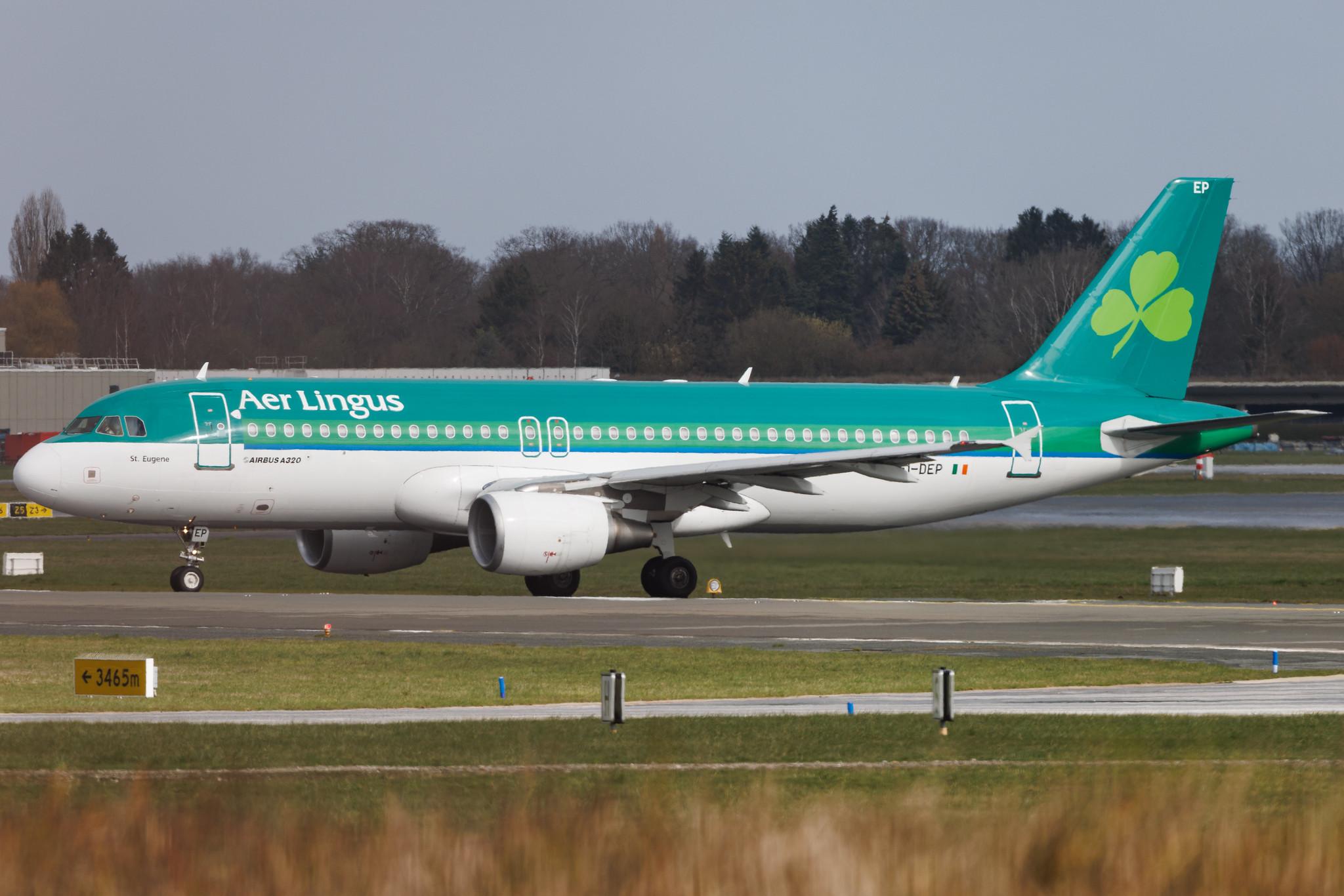 Hamburg Airport: Aer Lingus (EI / EIN) | Airbus A320-214 A320 | EI-DEP | MSN 2542