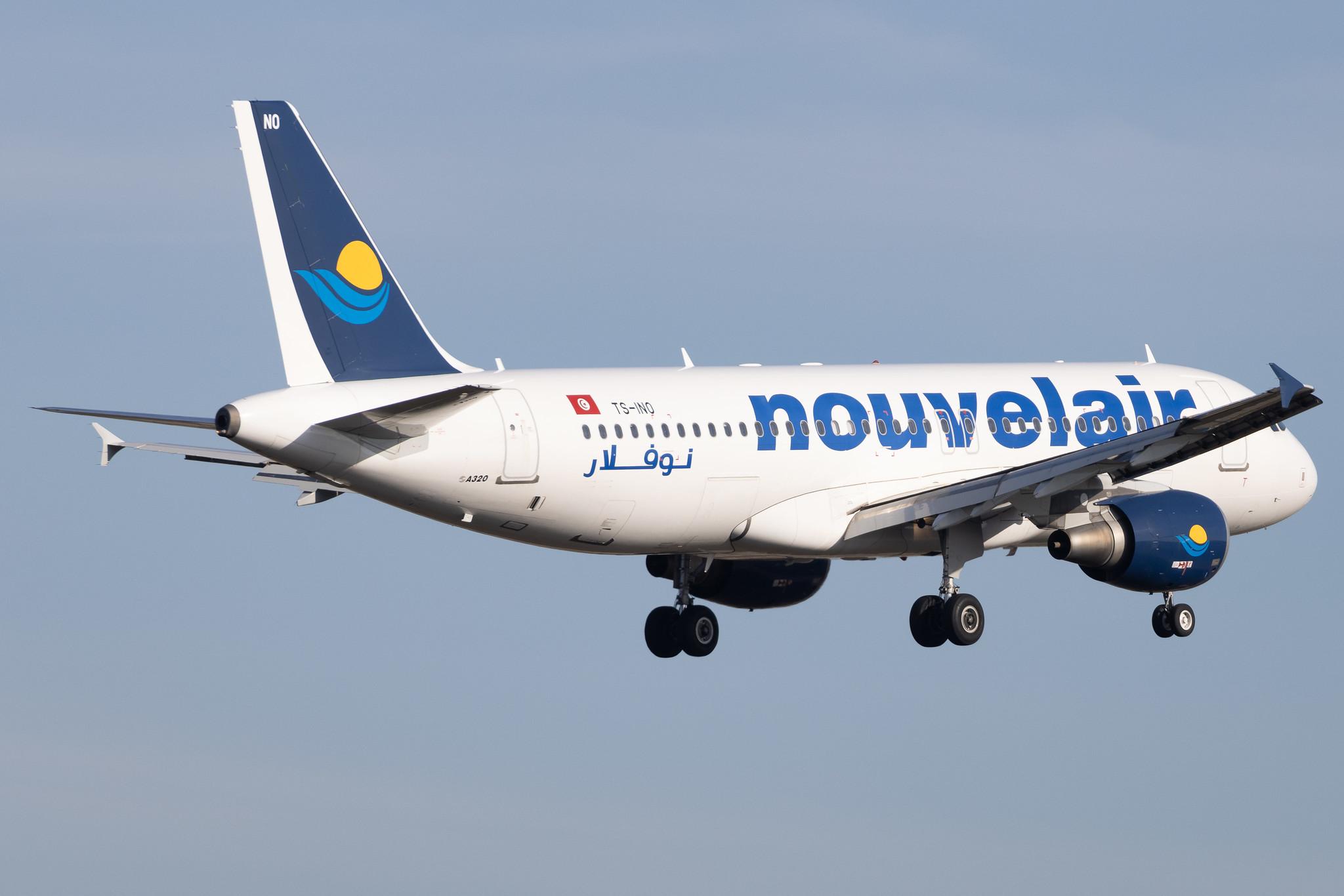 Frankfurt Airport: Nouvelair (BJ / LBT) | Operator: Nouvelair Tunisie |  Airbus A320-214 A320 | TS-INO | MSN 3480