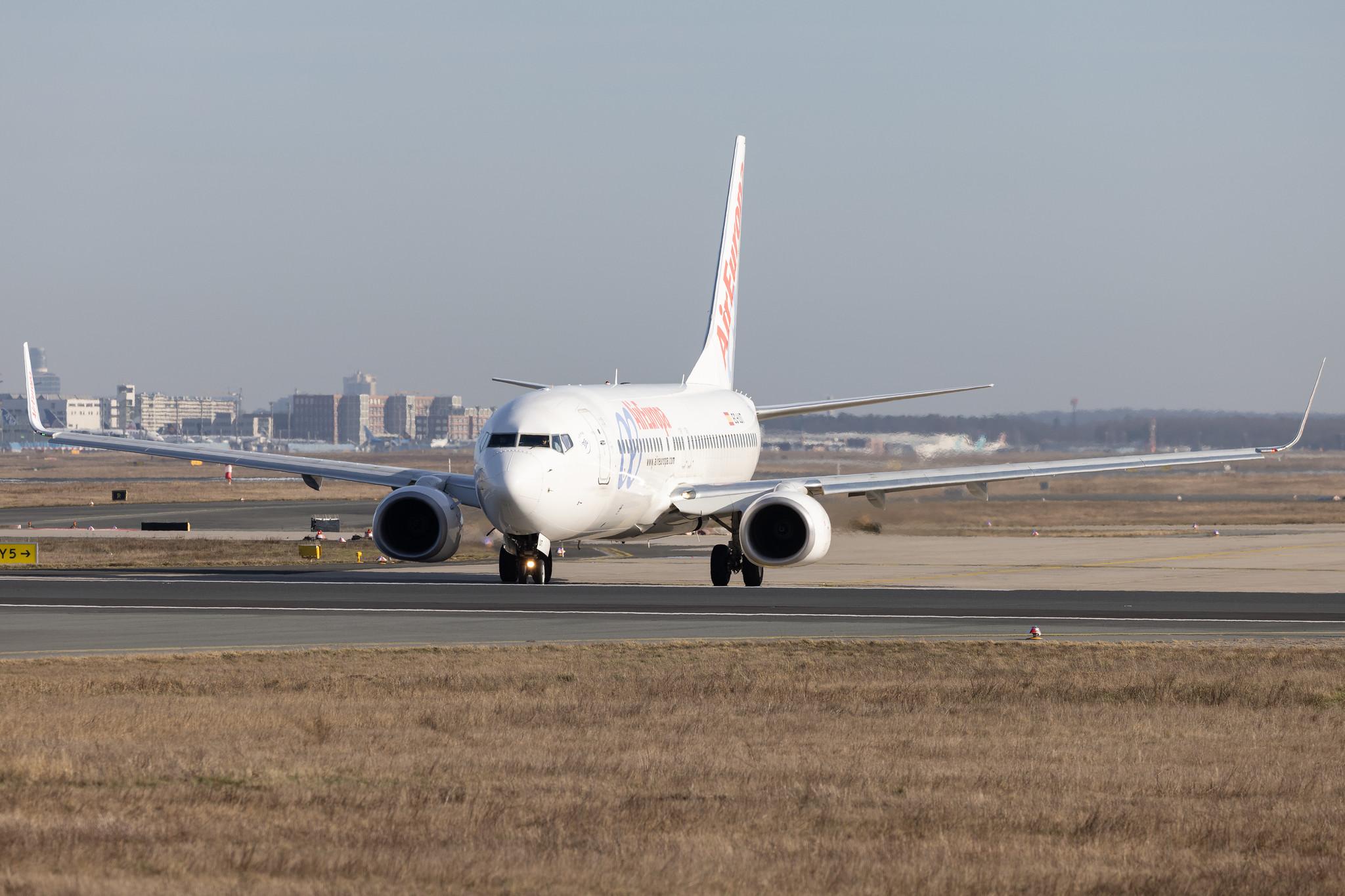 Frankfurt Airport: Air Europa (UX / AEA) | Boeing 737-85P B738 | EC-LUT | MSN 36592