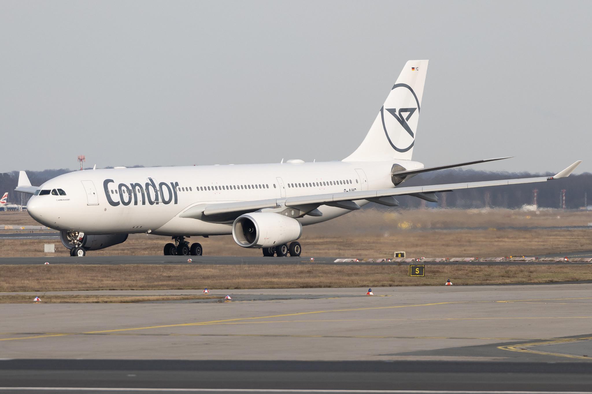 Frankfurt Airport: Condor (DE / CFG) | Airbus A330-243 A332 | D-AIYC | MSN 0975