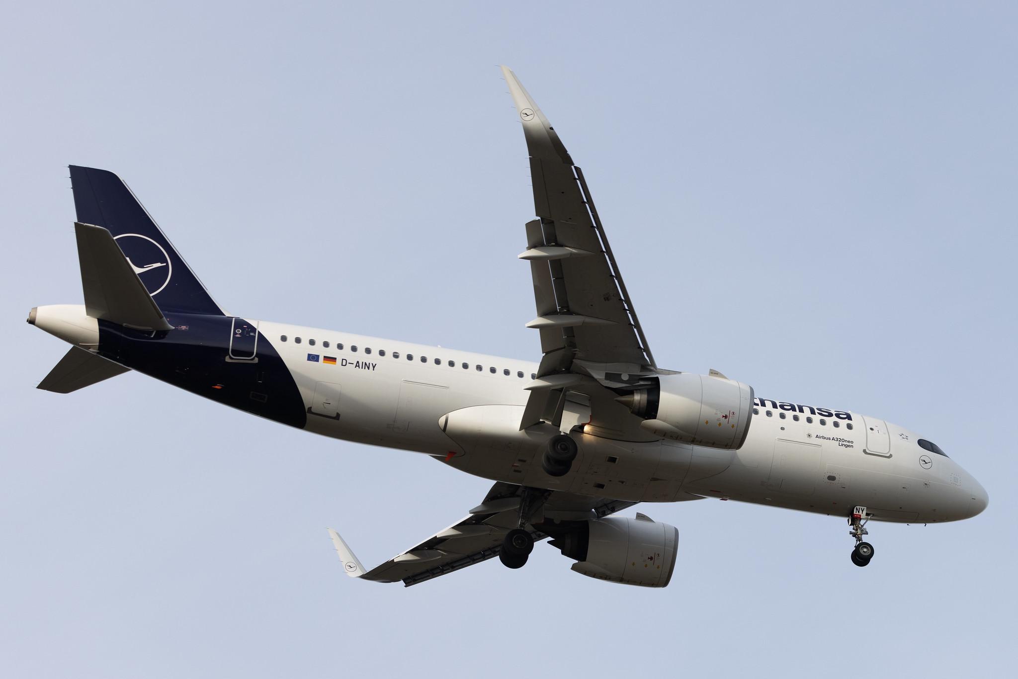 Frankfurt Airport: Lufthansa (LH / DLH) | Airbus A320-271N A20N | D-AINY | MSN 9453