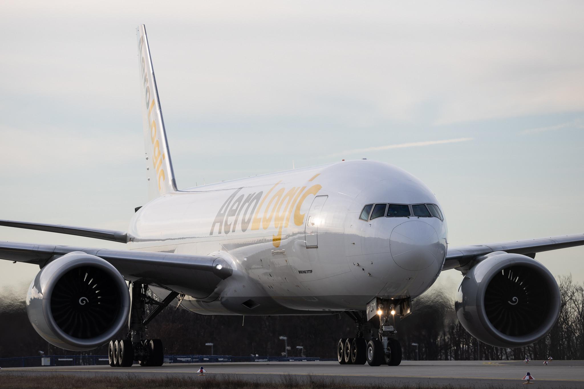 Frankfurt Airport: AeroLogic (3S / BOX) | Boeing 777-FZN B77L | D-AALC | MSN 36003